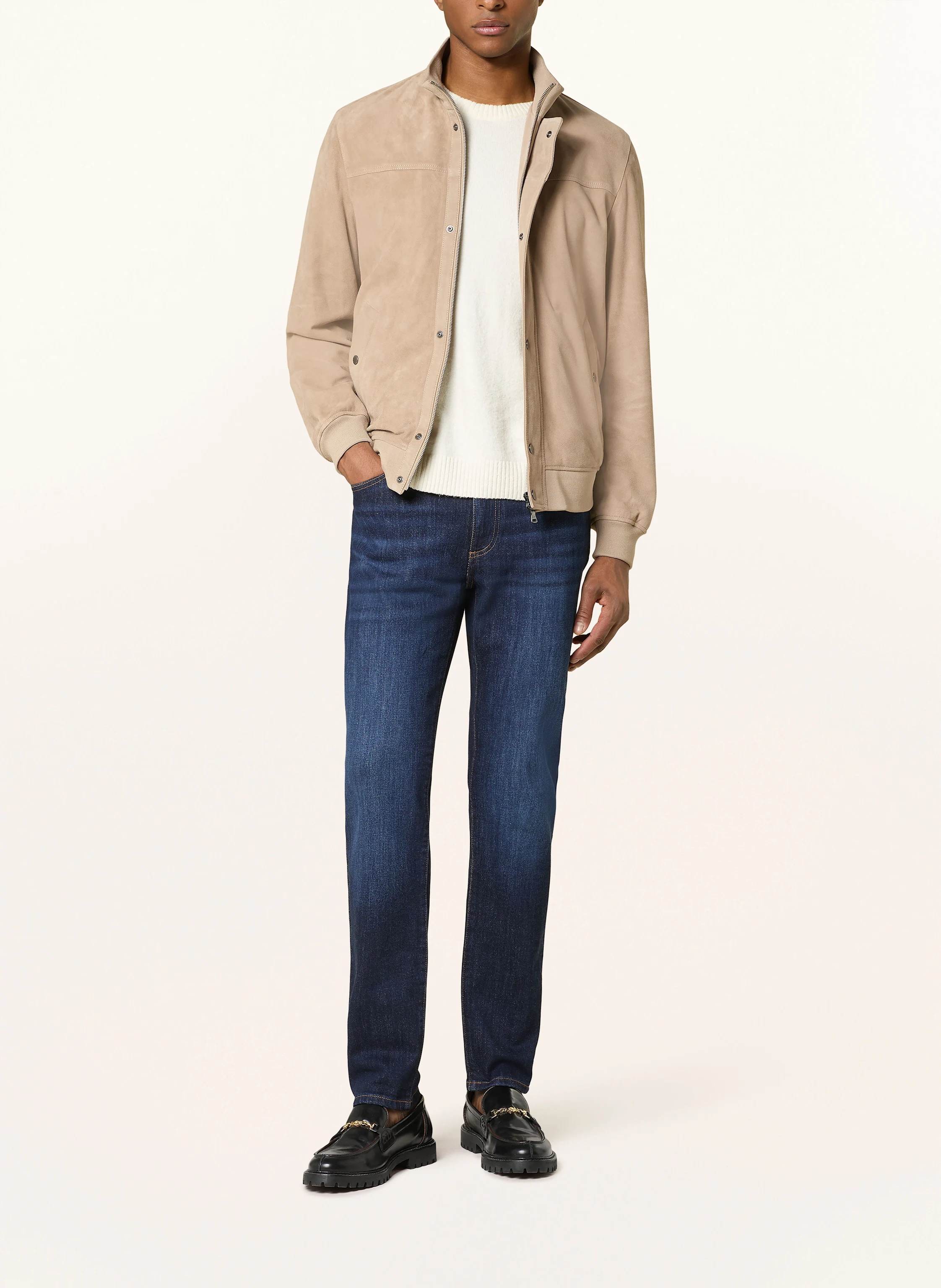 PAUL & SHARK Lederblouson