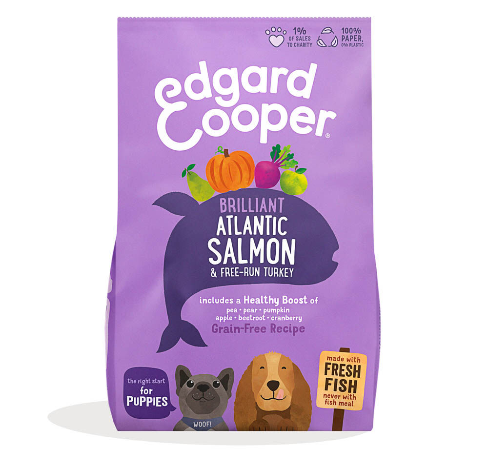 Edgard & Cooper Puppy - Hondenvoer - 7 Kilogram - kalkoen, zalm
