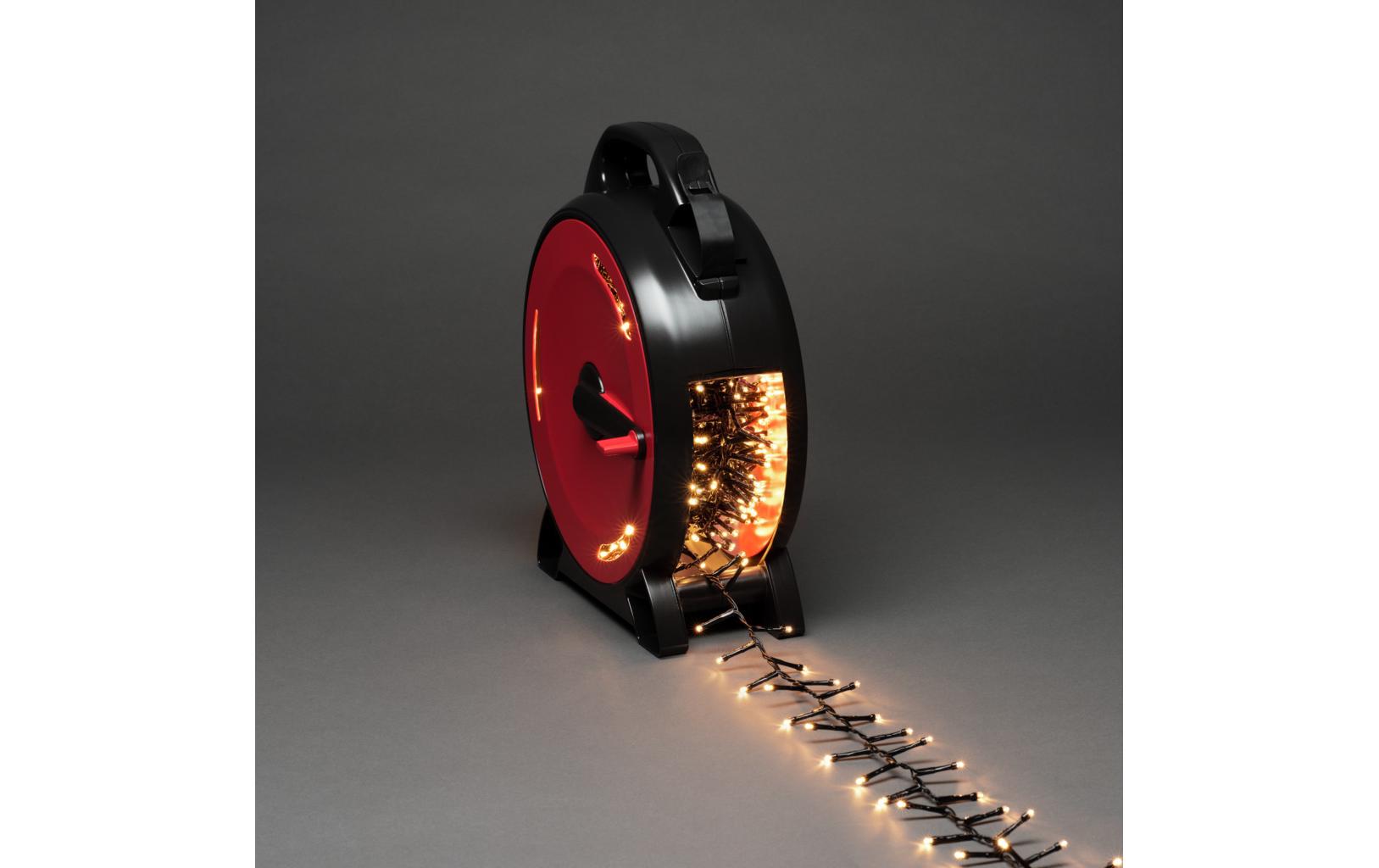 LED-Lichterkette Kabelaufroller, 1200 LED, 26.3 m, Outdoor<br>LED Kabelaufroller