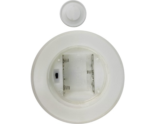 LED kaars Lafiora H 20 Ø 15 cm crème, warm wit licht, incl. 6 uur timer