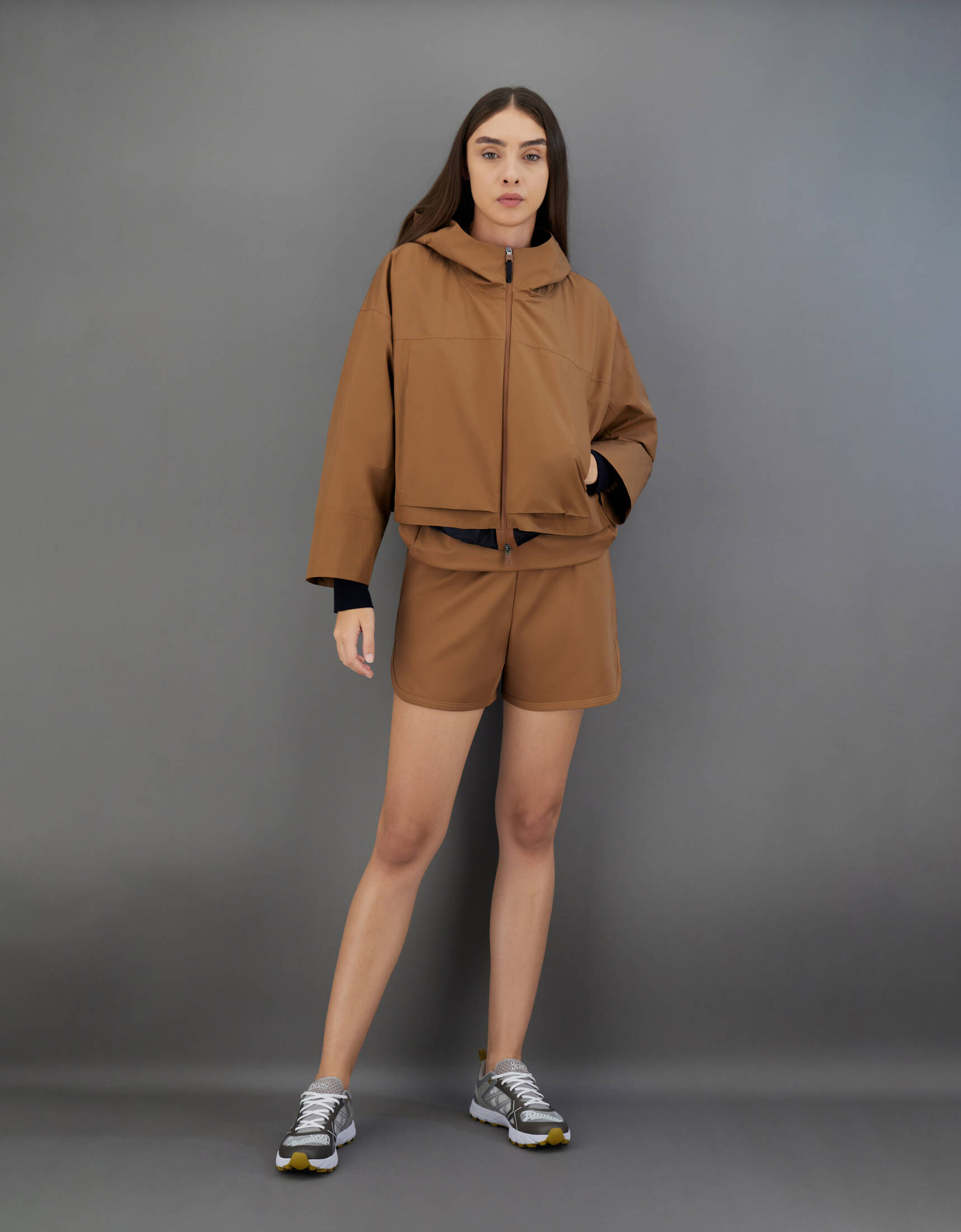 Herno| Damen Jacke LAMINAR aus GORE-TEX Paclite® Boxy Fit