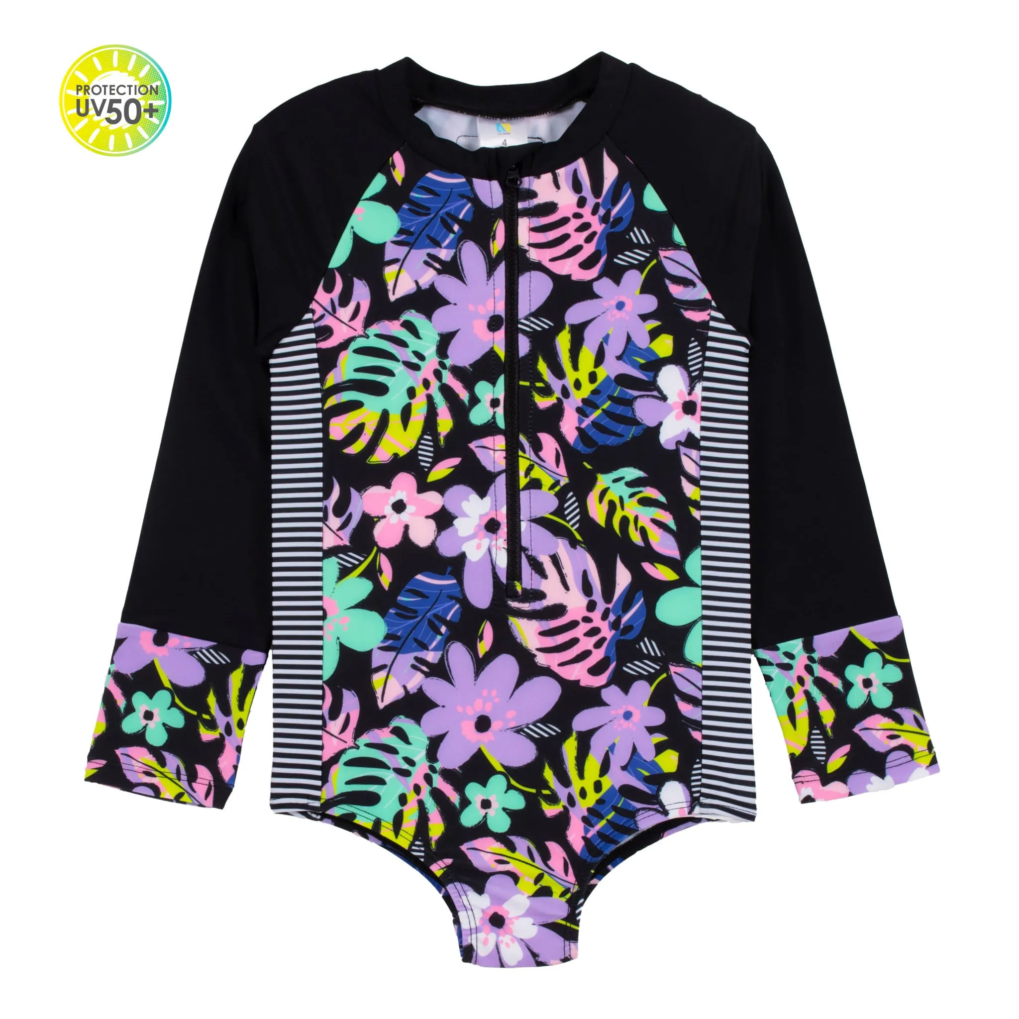 Nanö Maillot UV Manches Longues Tropical 7-14ans