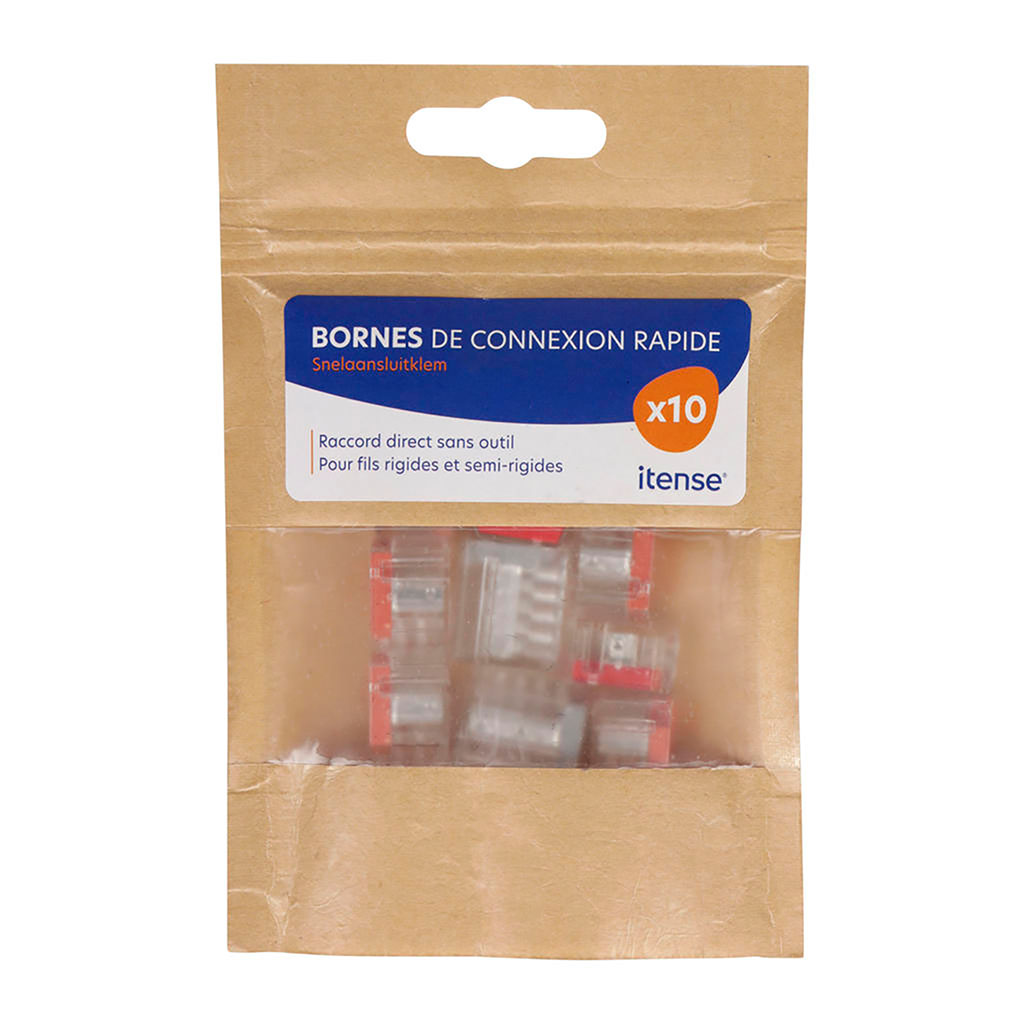 Lot de 10 bornes de connexions rapide