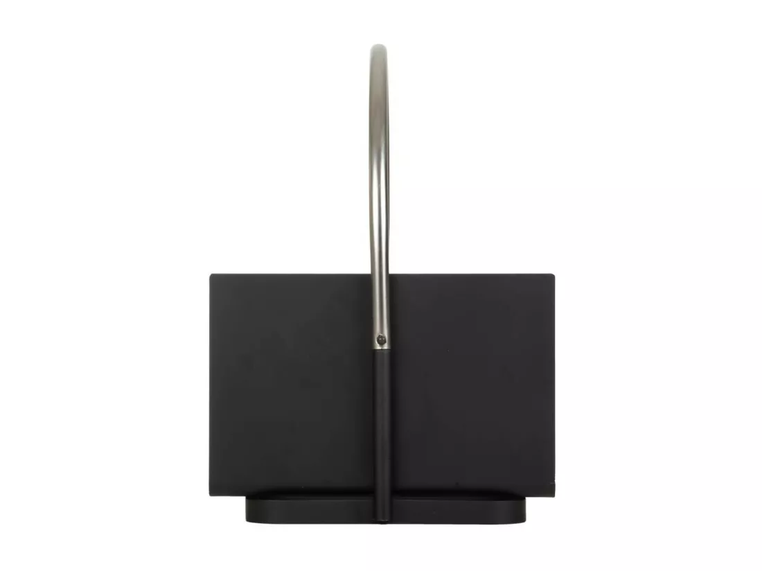 Porte-bûches pour cheminée noir 40x30x43h