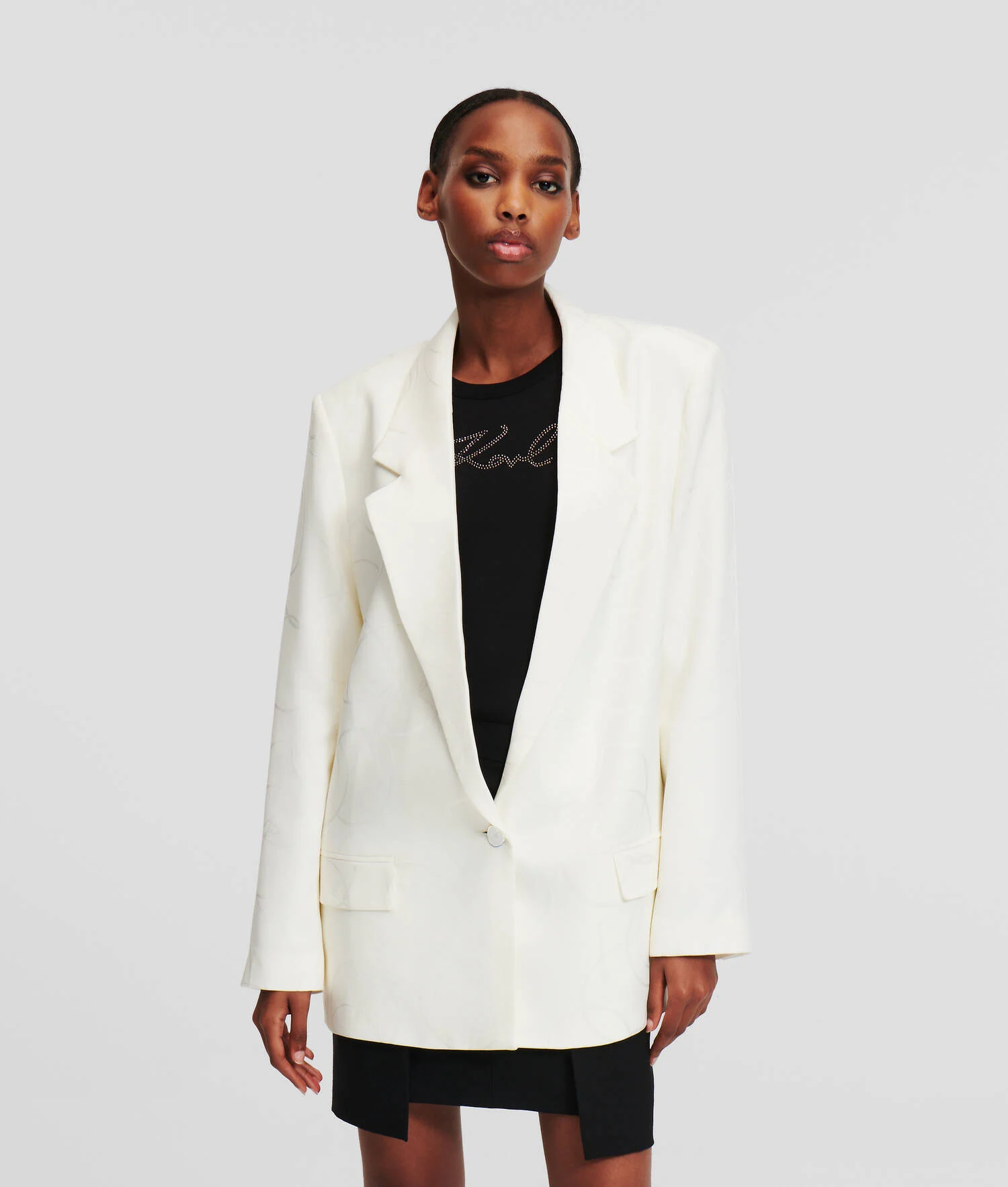 BLAZER EN SATIN