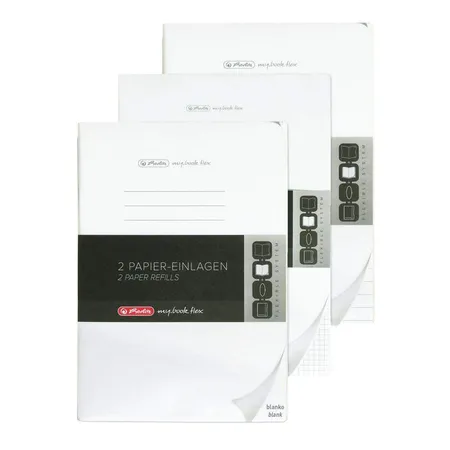 Herlitz Refill Flex A5 liniert My Book 2 x 40 Blatt
