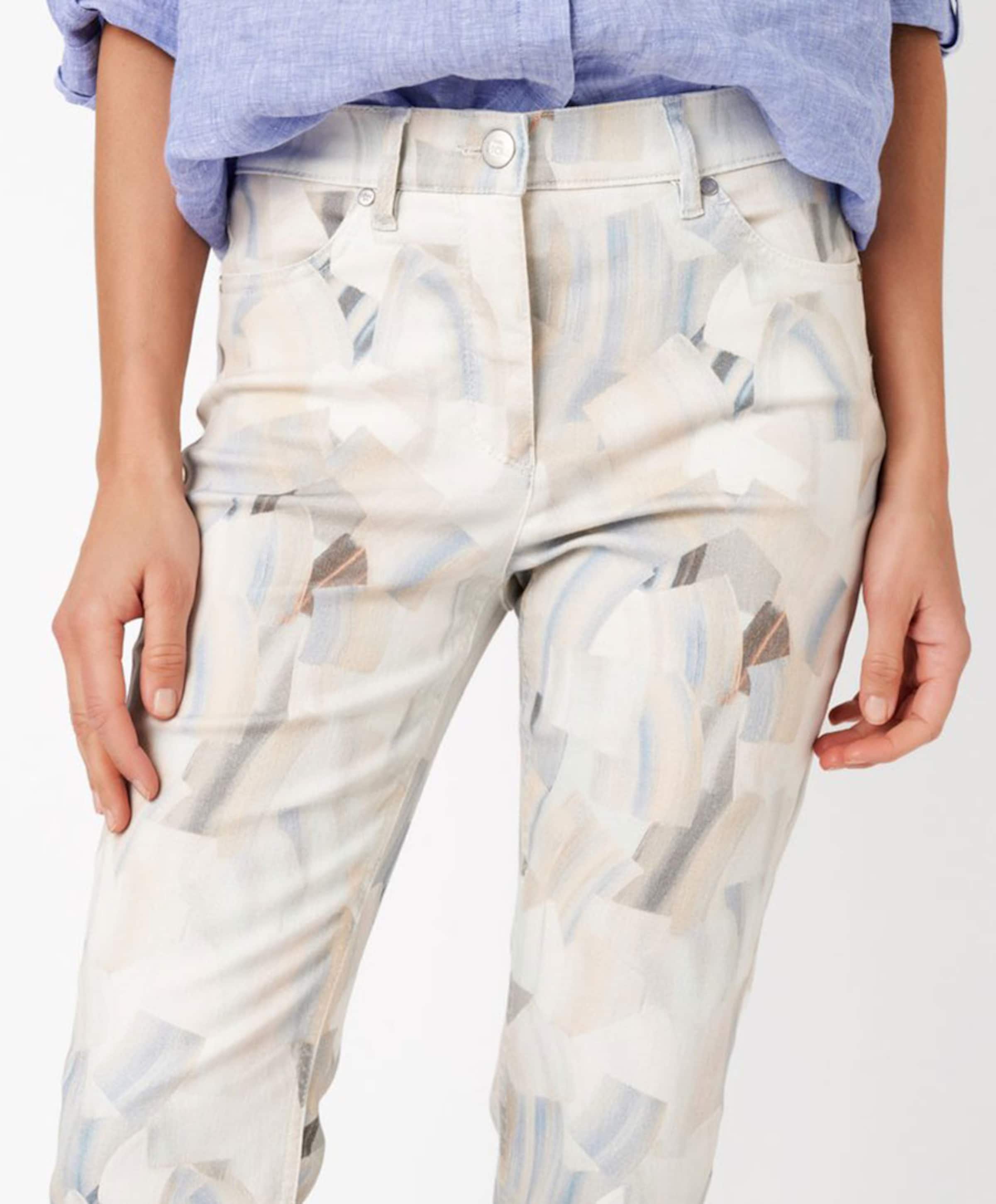 Toni be loved 7/8 dames broek blauw