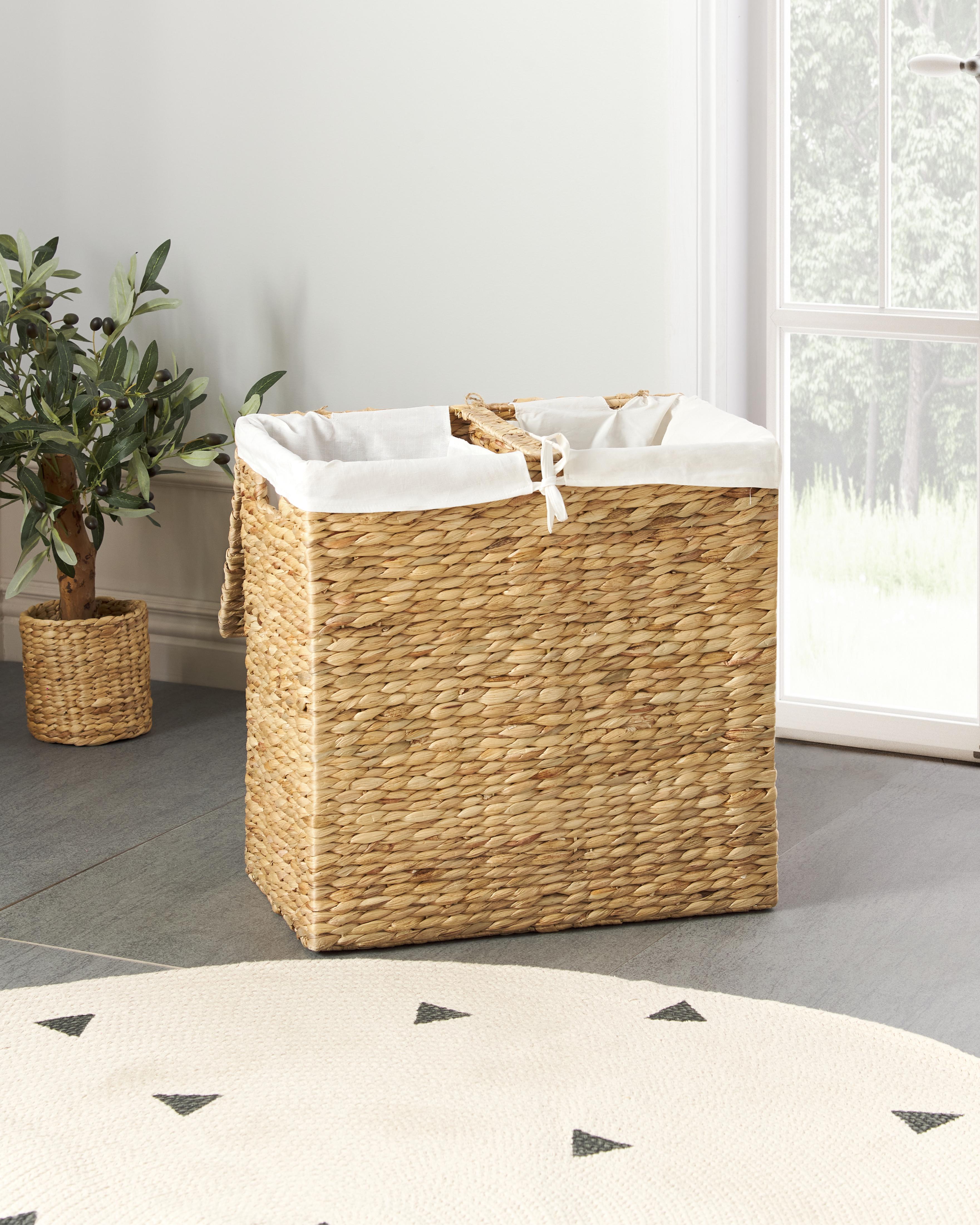 Mand LANGSON Wicker Natuurlijk 75 L