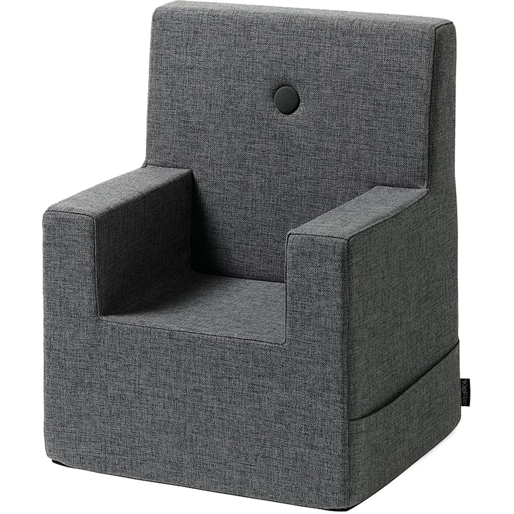 Køb by KlipKlap Stol XL Blue Grey With Grey KK Kids Stol XL