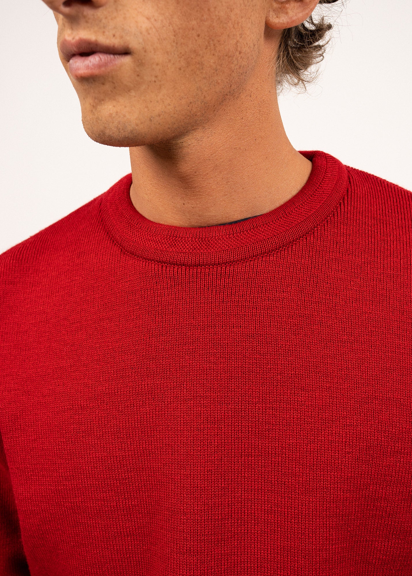 Pull col rond Locronan