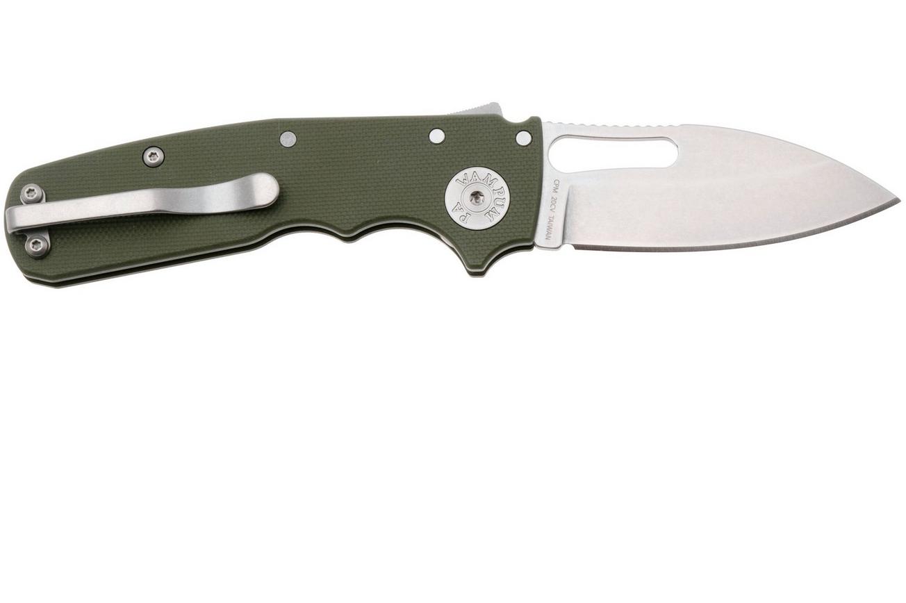 Demko Knives Shark-Cub Shark-Lock Slicer Shark SC-20CV-G10-OD-SS OD Green G10, zakmes