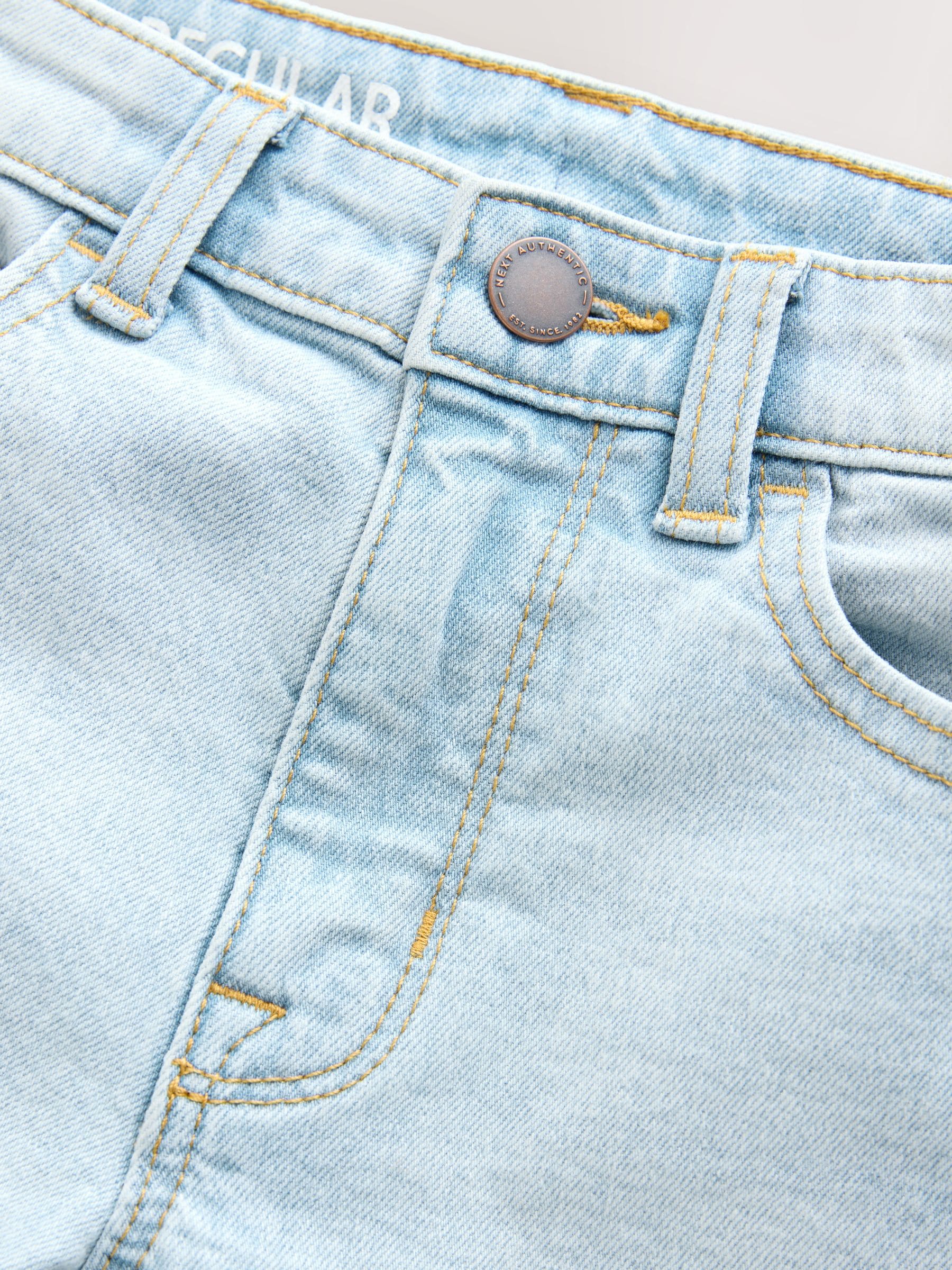Bleach wash - Stretchjeans (3-17jr)