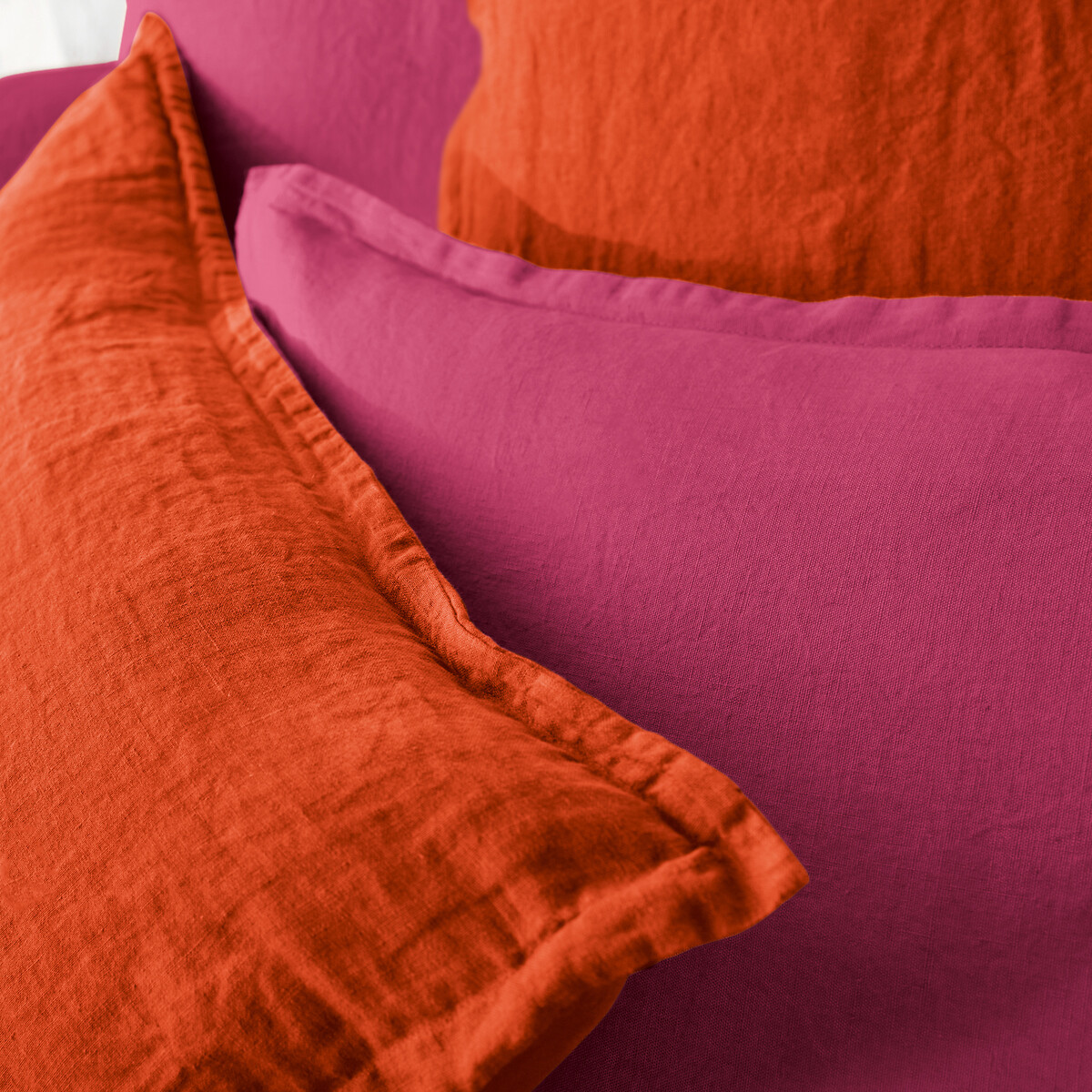LA REDOUTE INTERIEURS<br>Fronha de linho lavado, Linot