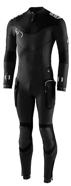 WATERPROOF - COMBINAISON DE PLONGEE W7 HOMME 5MM