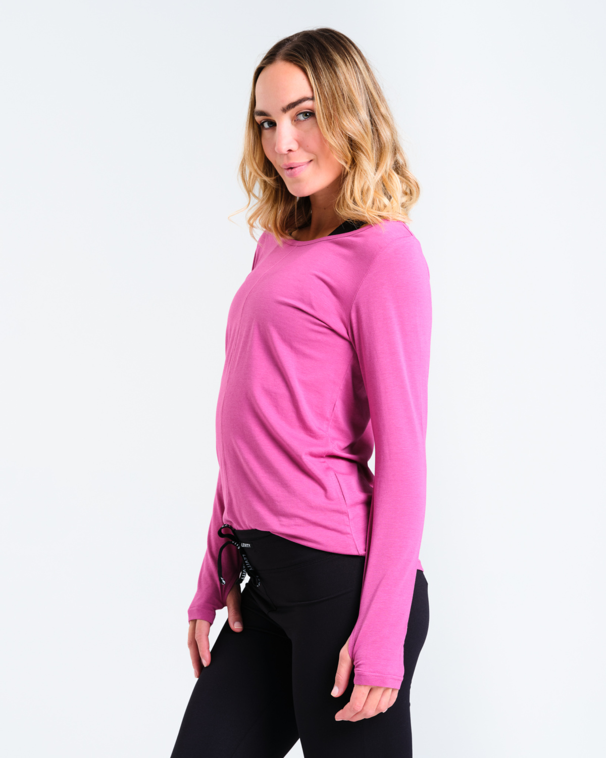 LEVITY Soft Sweater Pink Violet