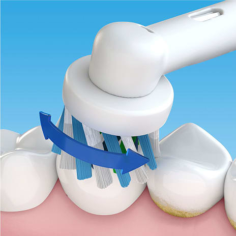 Oral-B Vitality 100 Cross Action elektrisk tandbørste - hvid