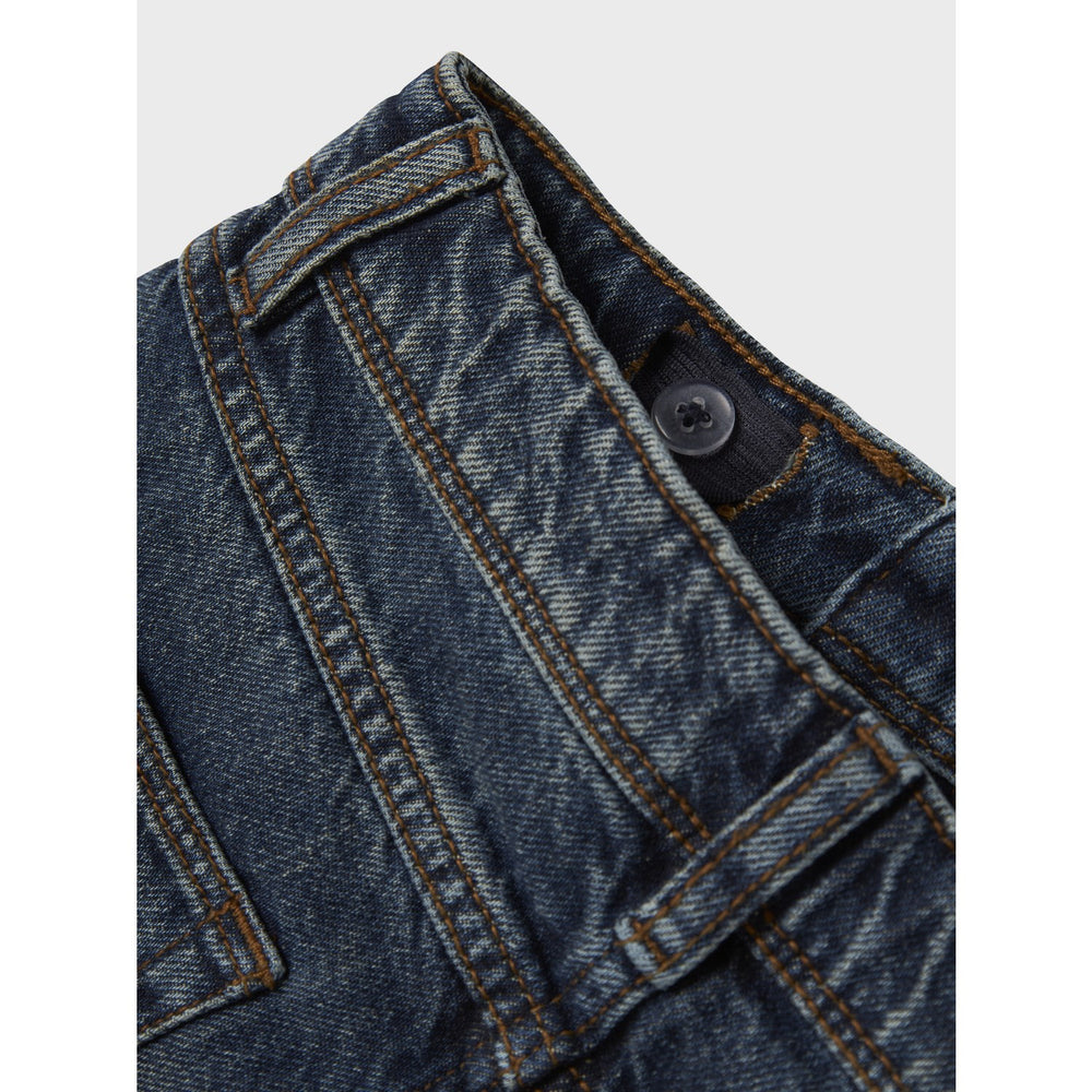Køb Name It Dark Blue Denim Nkmryan Straight Jeans 5950-Dm Noos