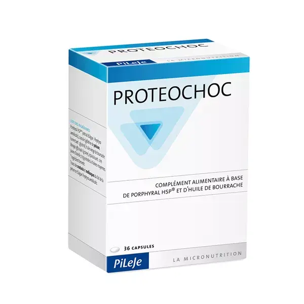 Pileje Proteochoc 36 cápsulas