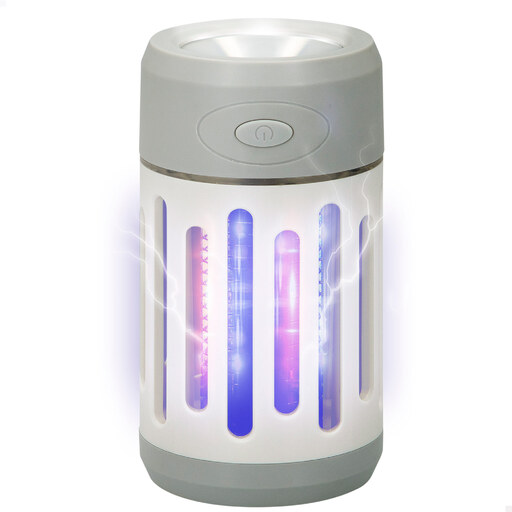 Lâmpada Mata-Mosquitos UV Aktive com Lanterna LED