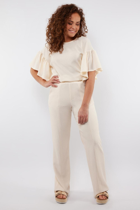 C&S The Label beige dames broek