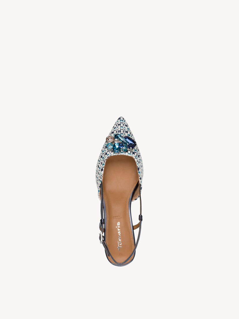 Slingpumps - blauw