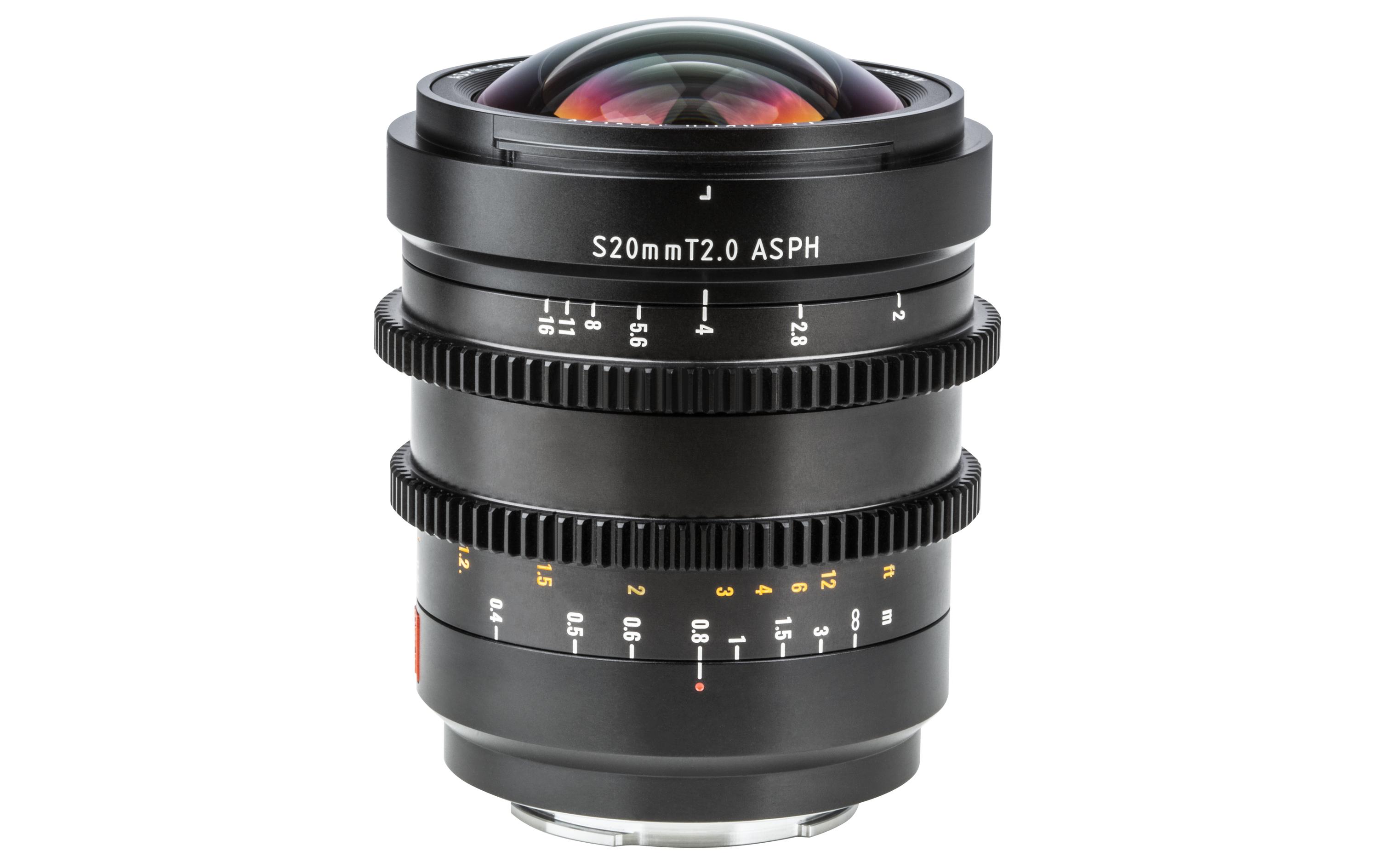 Festbrennweite S 20mm T/2 Cine – Sony E-Mount<br>Lichtstarkes Festbrennweitenobjektiv mit weichem Bokeh-Effekt