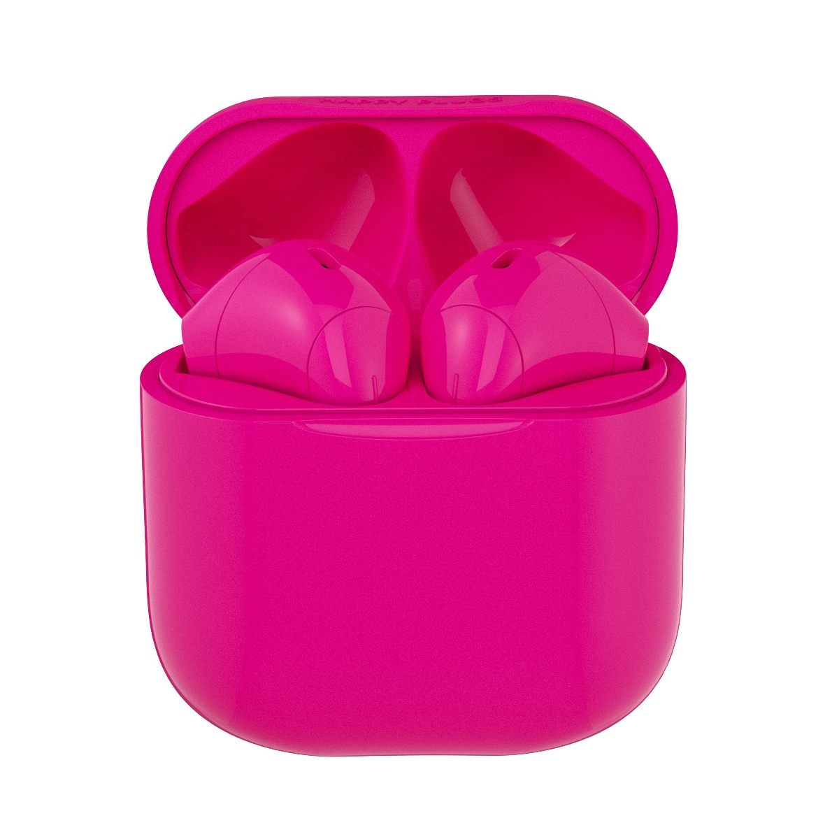 Happy Plugs Joy helt trådløse in-ear hodetelefoner (cerise)