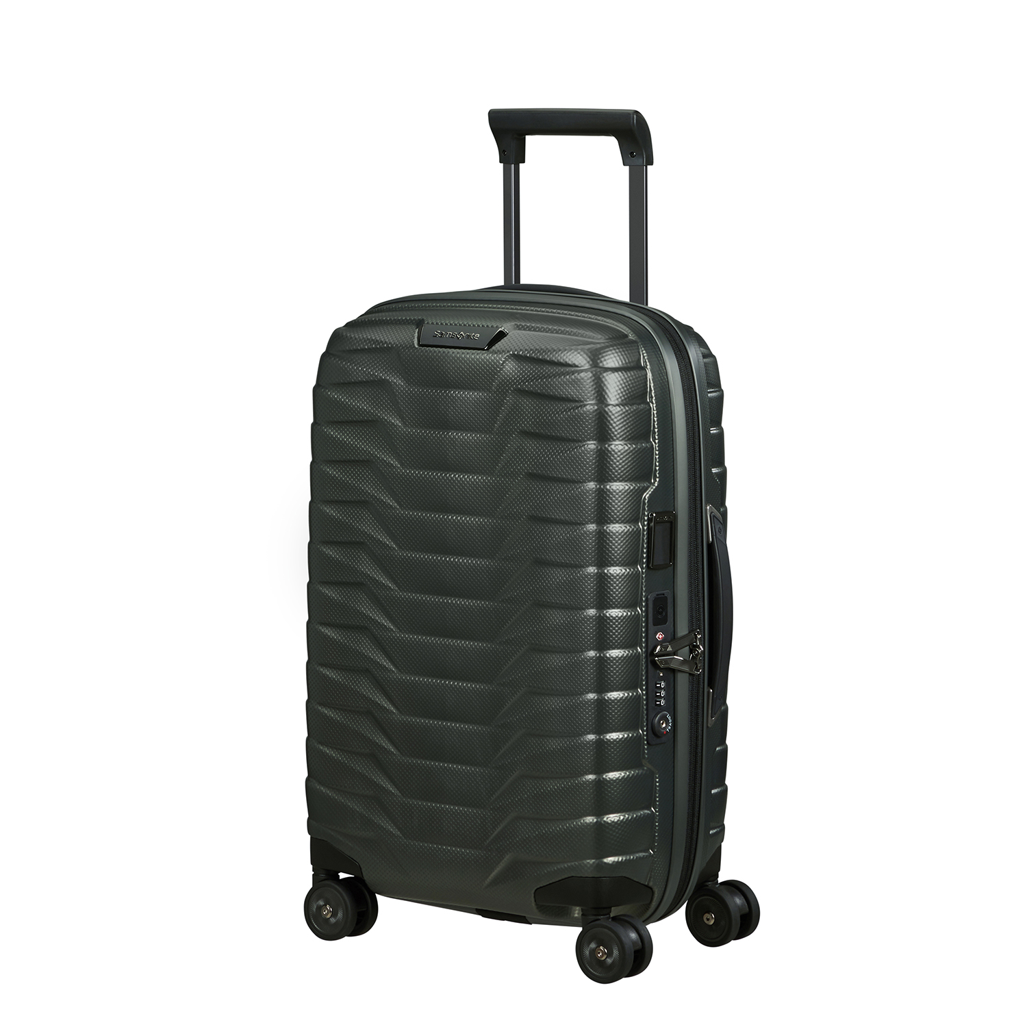 Samsonite Proxis Spinner 55/35 Expandable matt climbing ivy