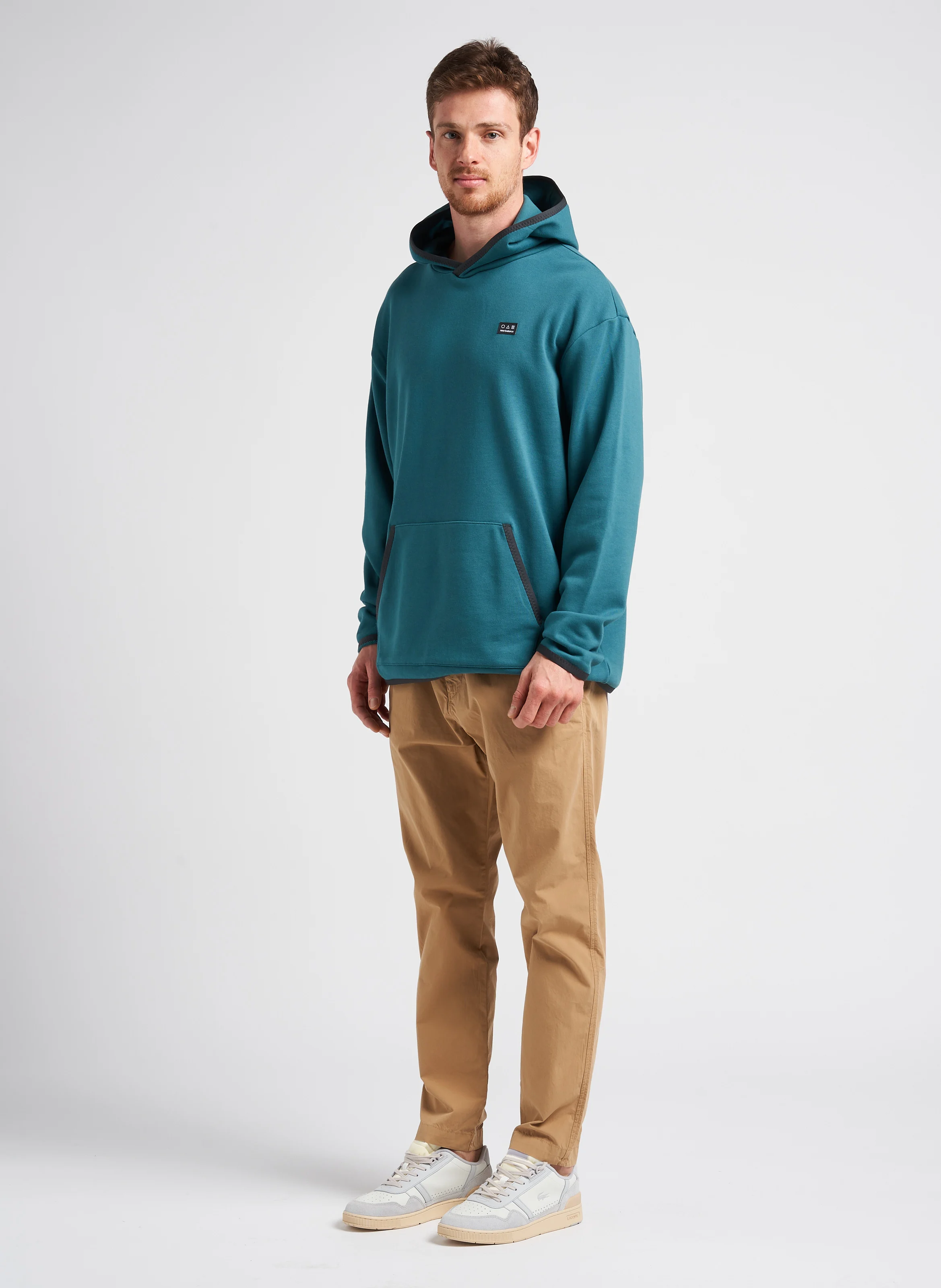 Sweat à capuche en coton | Vert
