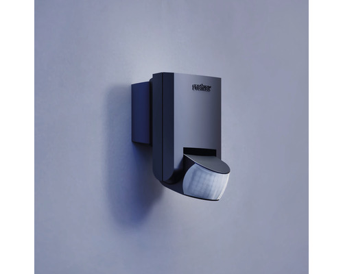 Steinel IS 130-2 130° infrarood bewegingsmelder IP54 binnen + buiten 12 m bereik zwart
