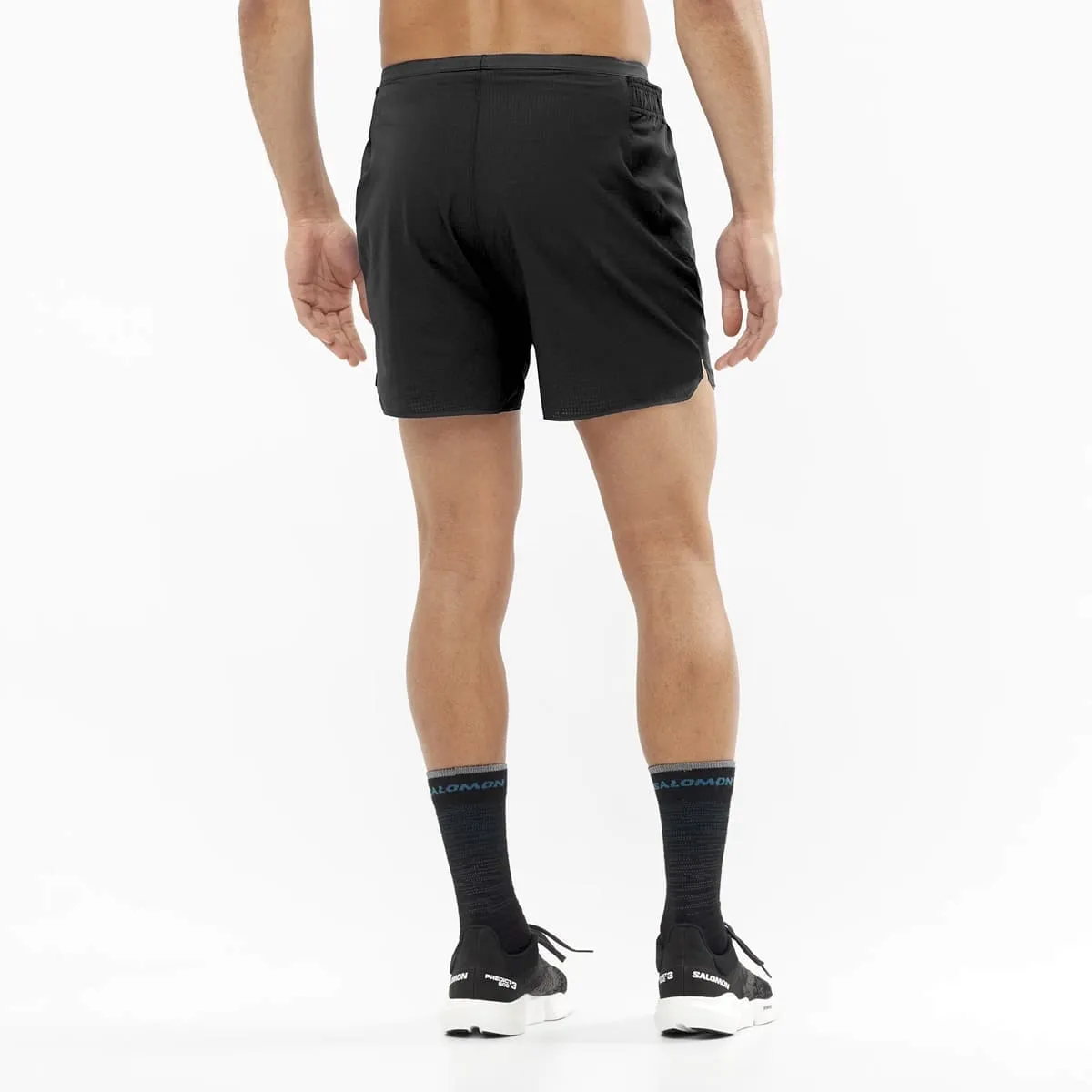 Salomon Men's Sense Aero 5'' Shorts Deep Black