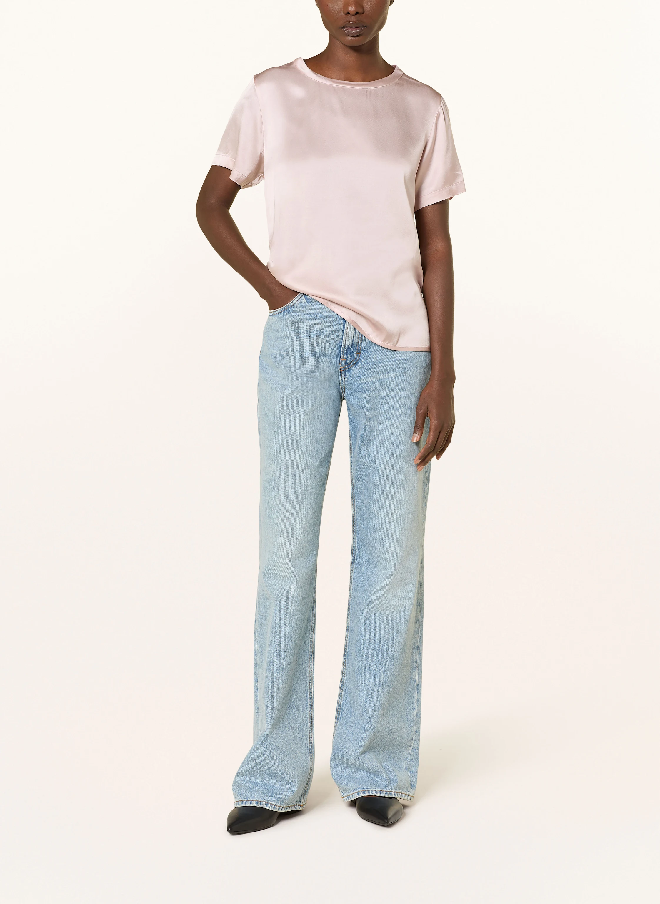 ottod'ame Blusenshirt aus Satin