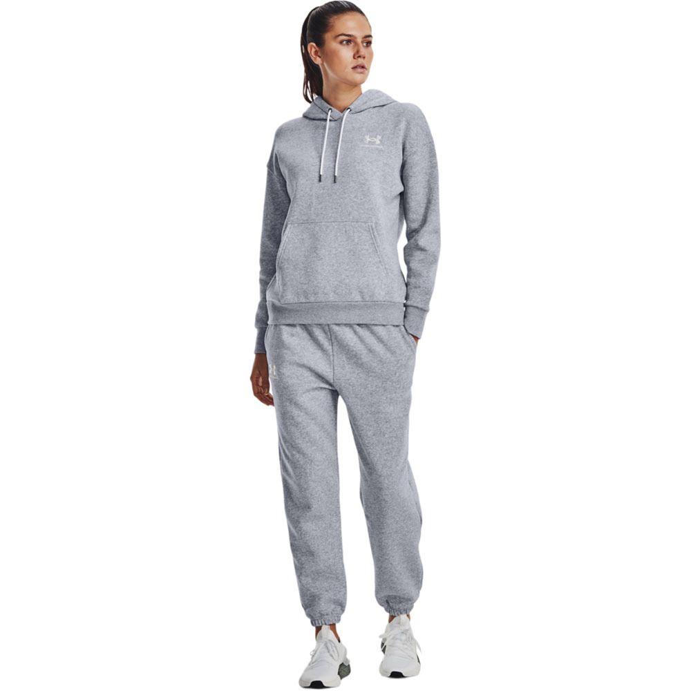 Under Armour ESSENTIAL - Jogging Femme gris