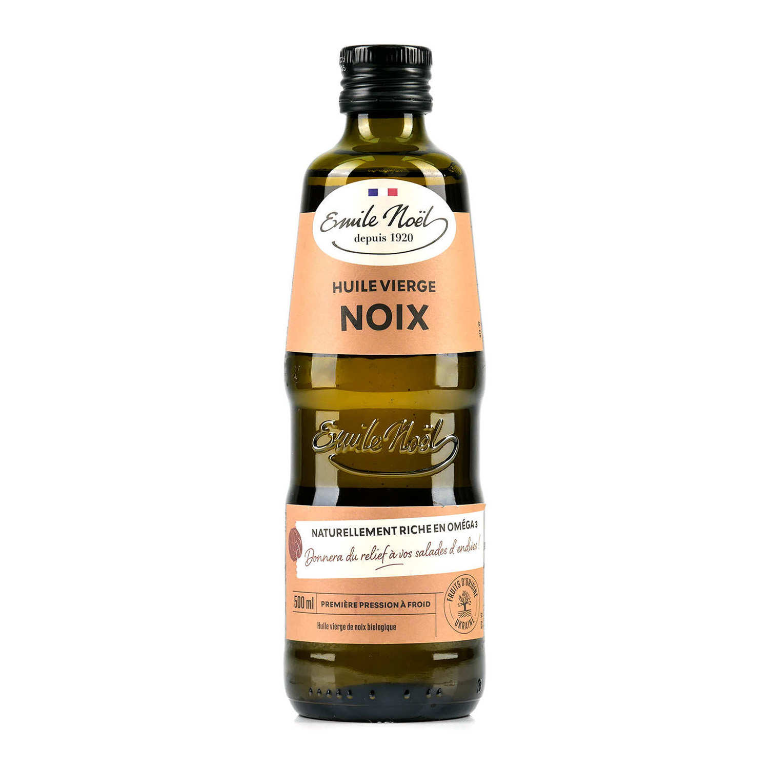 Huile vierge bio de noix - Emile Noel