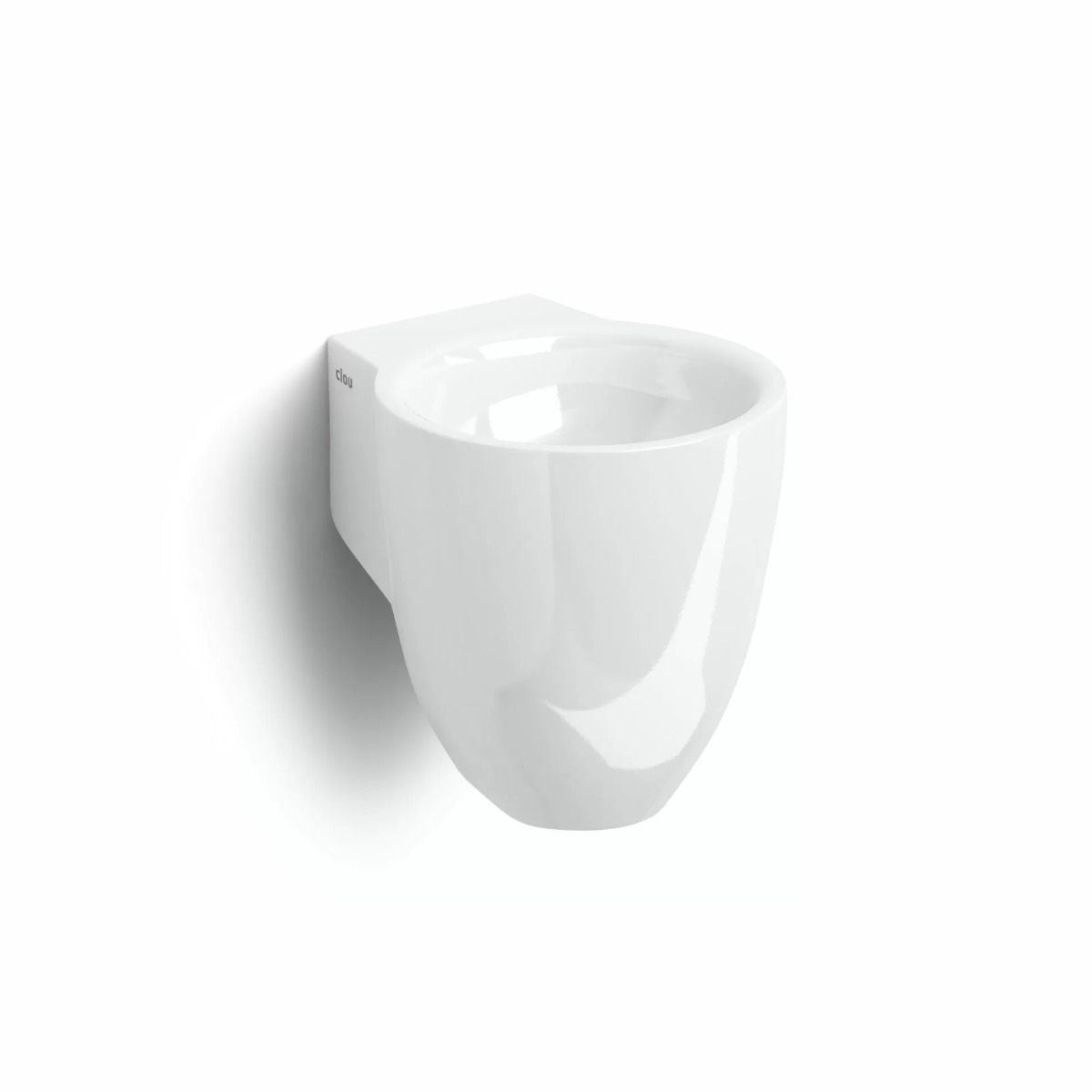 Clou Flush 6 keramische fontein 27cm zonder kraangat wit glans