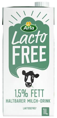 Arla LactoFREE Haltbare Milch 1,5% laktosefrei
