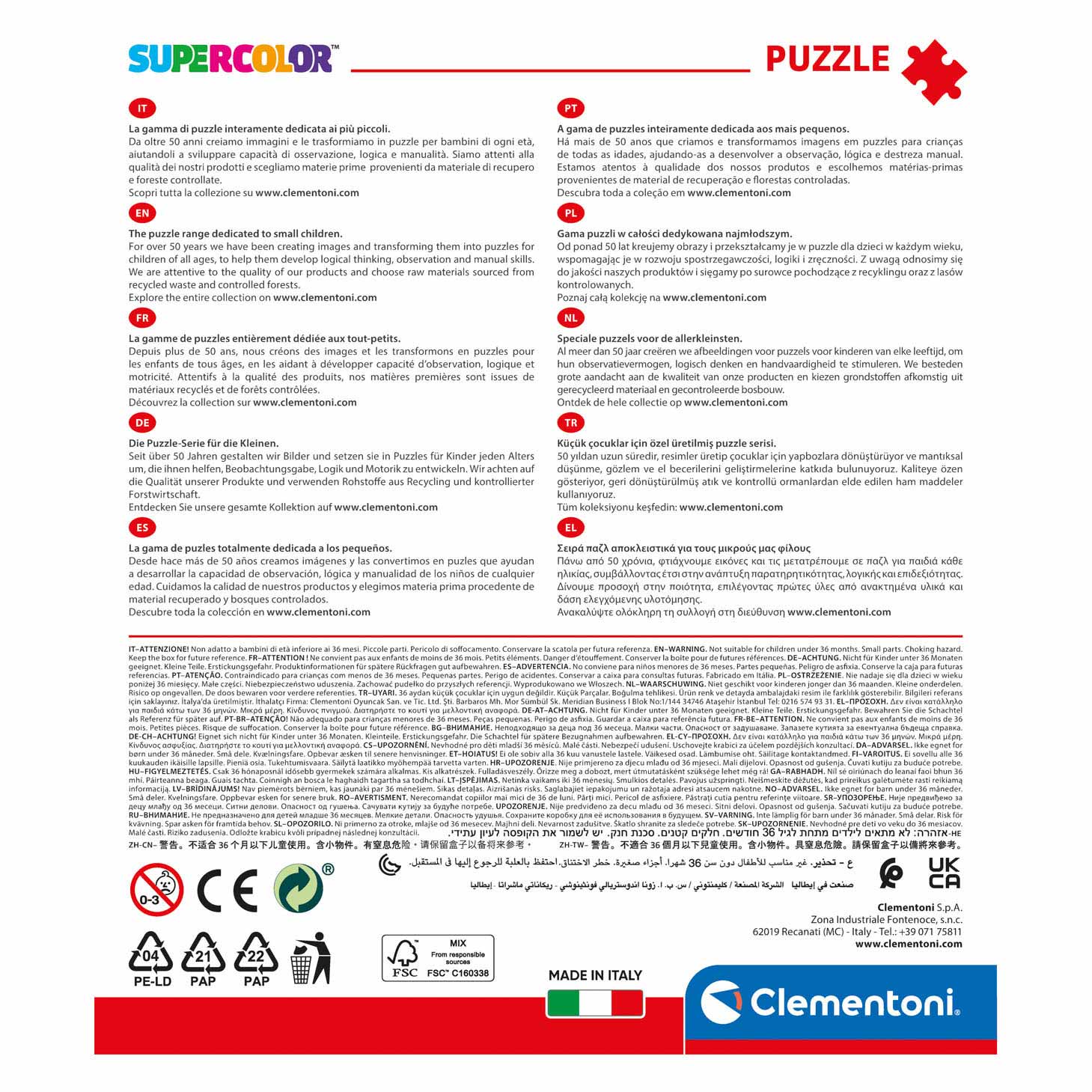 Clementoni Puzzel Peppa Pig, 2x60st.