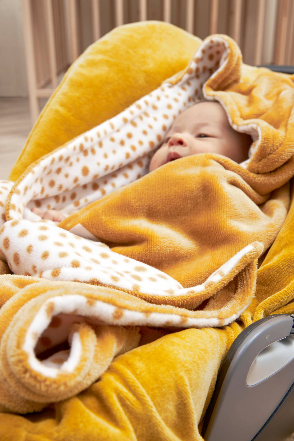 fleece wikkeldeken Cheetah honeygold