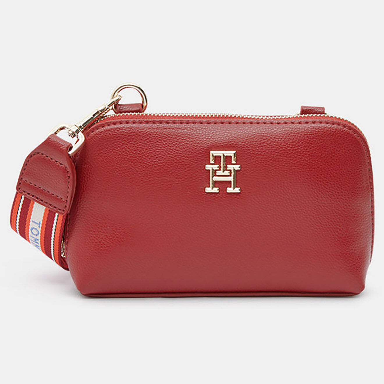 Tommy Hilfiger Sac bandoulière Life crossover rouge - 13x19x4 cm