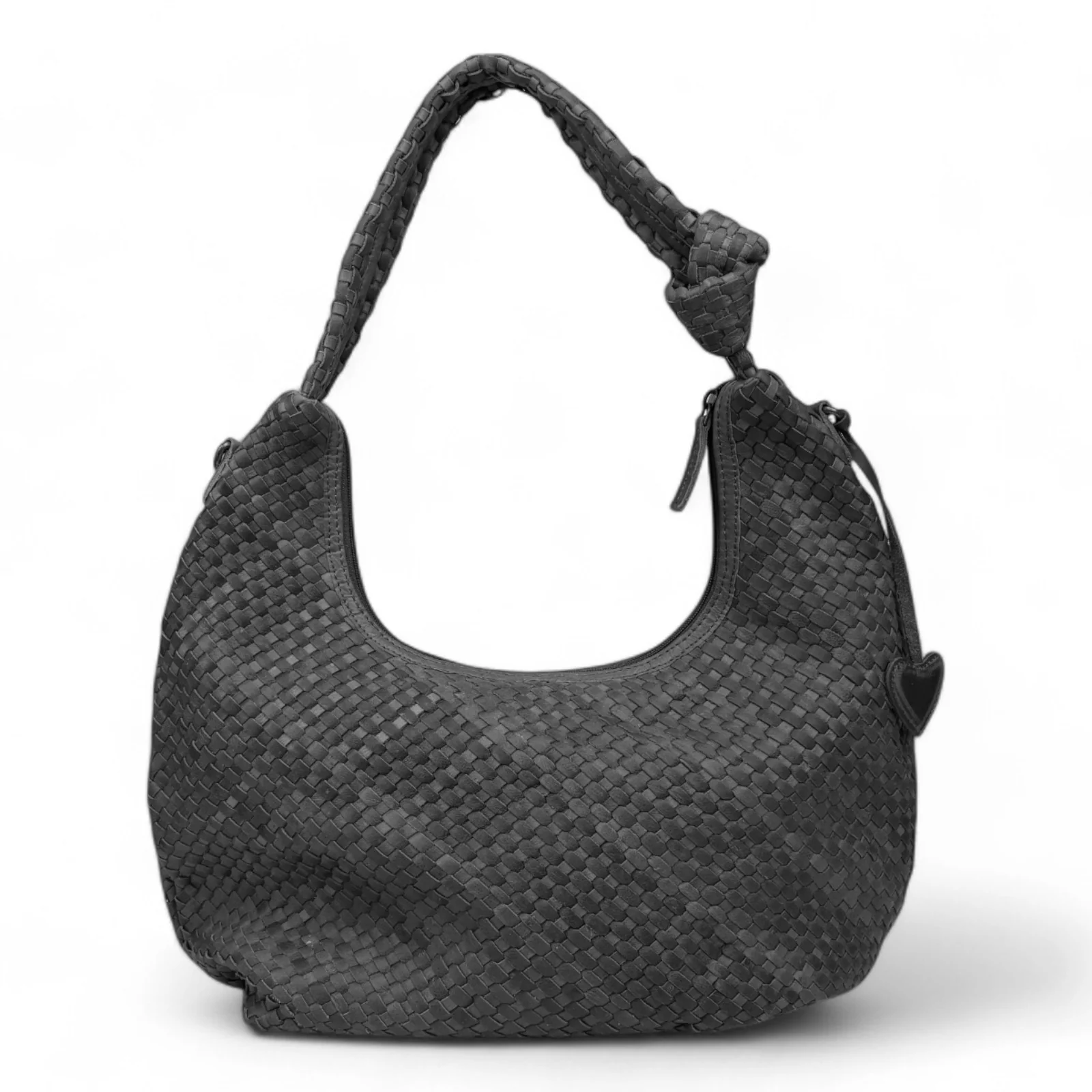 DSTRCT Brooklyn Flea Hobo Bag L Zwart