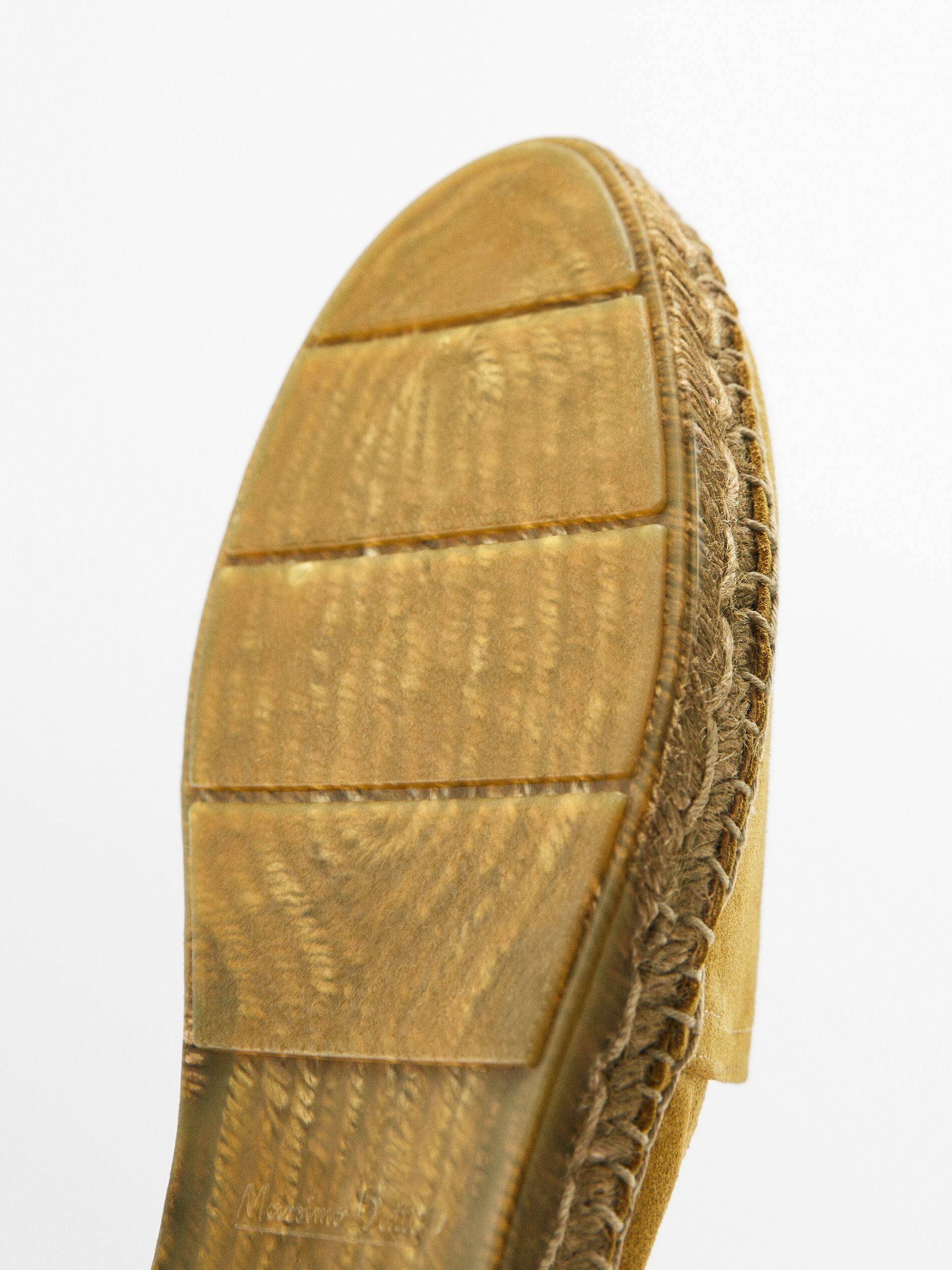 ESPADRILLE DE CAMURÇA - AMARELO MOSTARDA