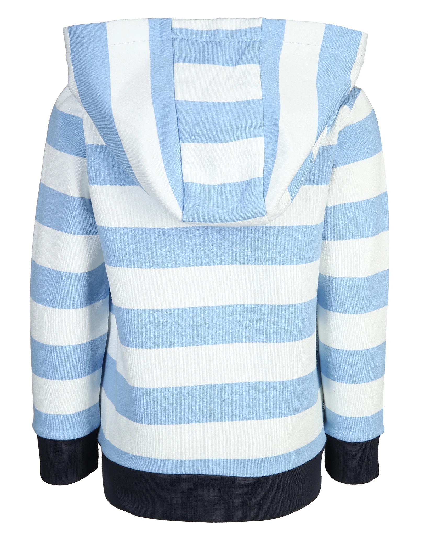 Kapuzen-Sweatshirt PAWERFUL STRIPED in della robbia blue