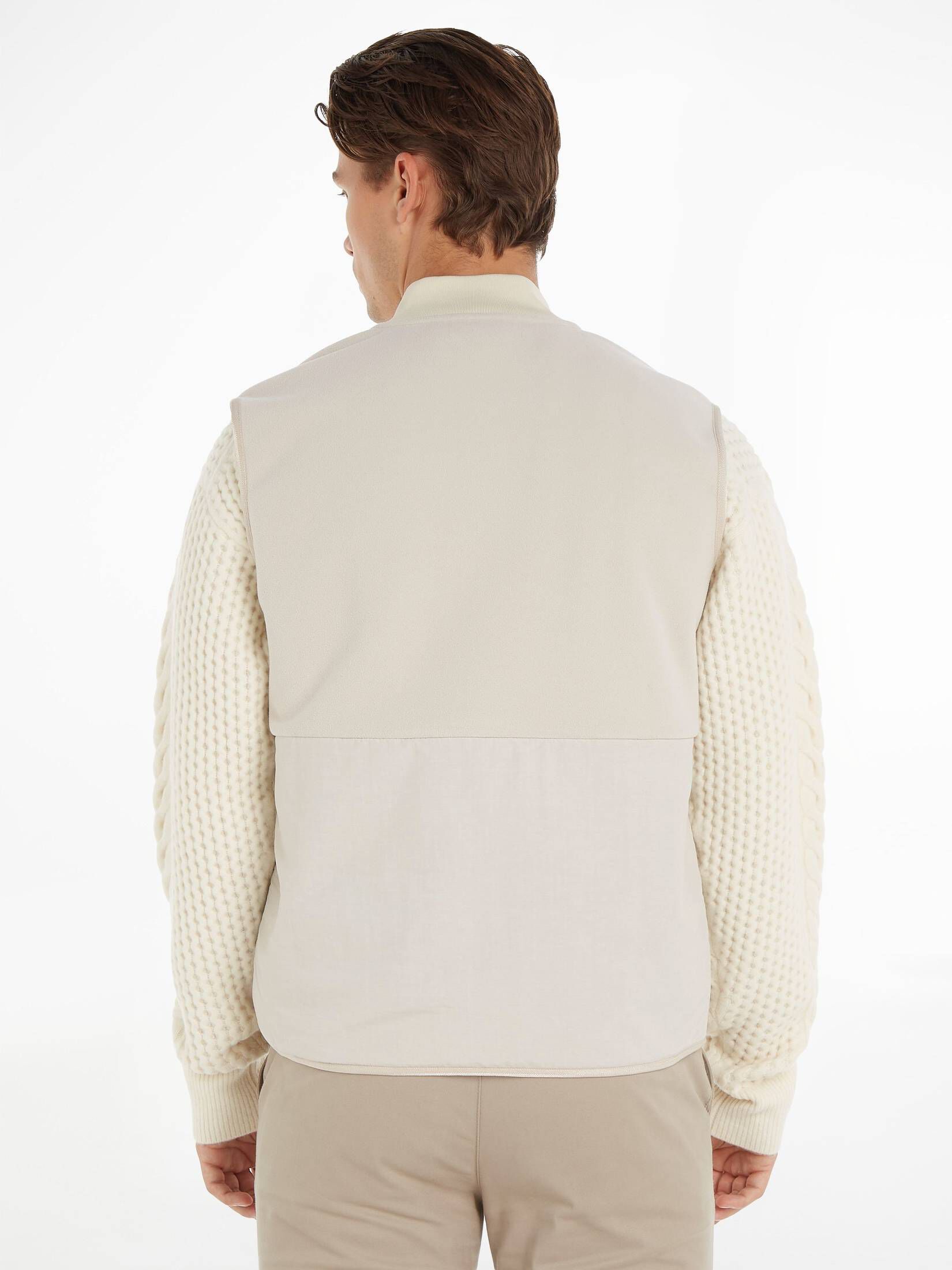 CALVIN KLEIN| Herren Fleeceweste BONDED FLEECE VEST
