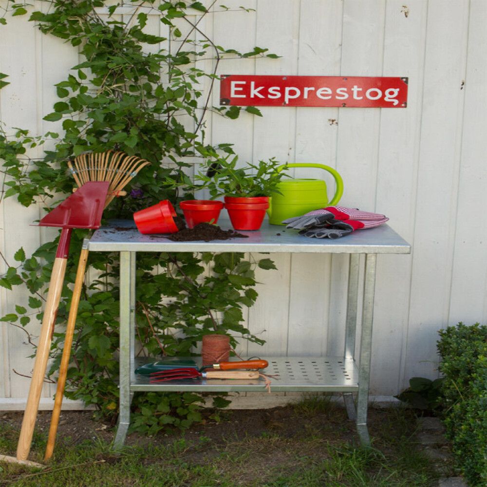 PLANTEBORD PLUS VARMGALVANISERT STÅL 75CM