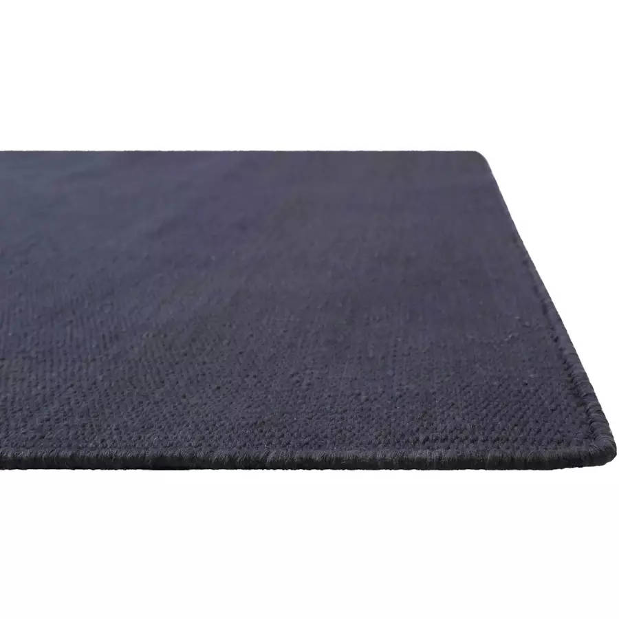 Green Looop Handweb-Teppich Nizza anthrazit