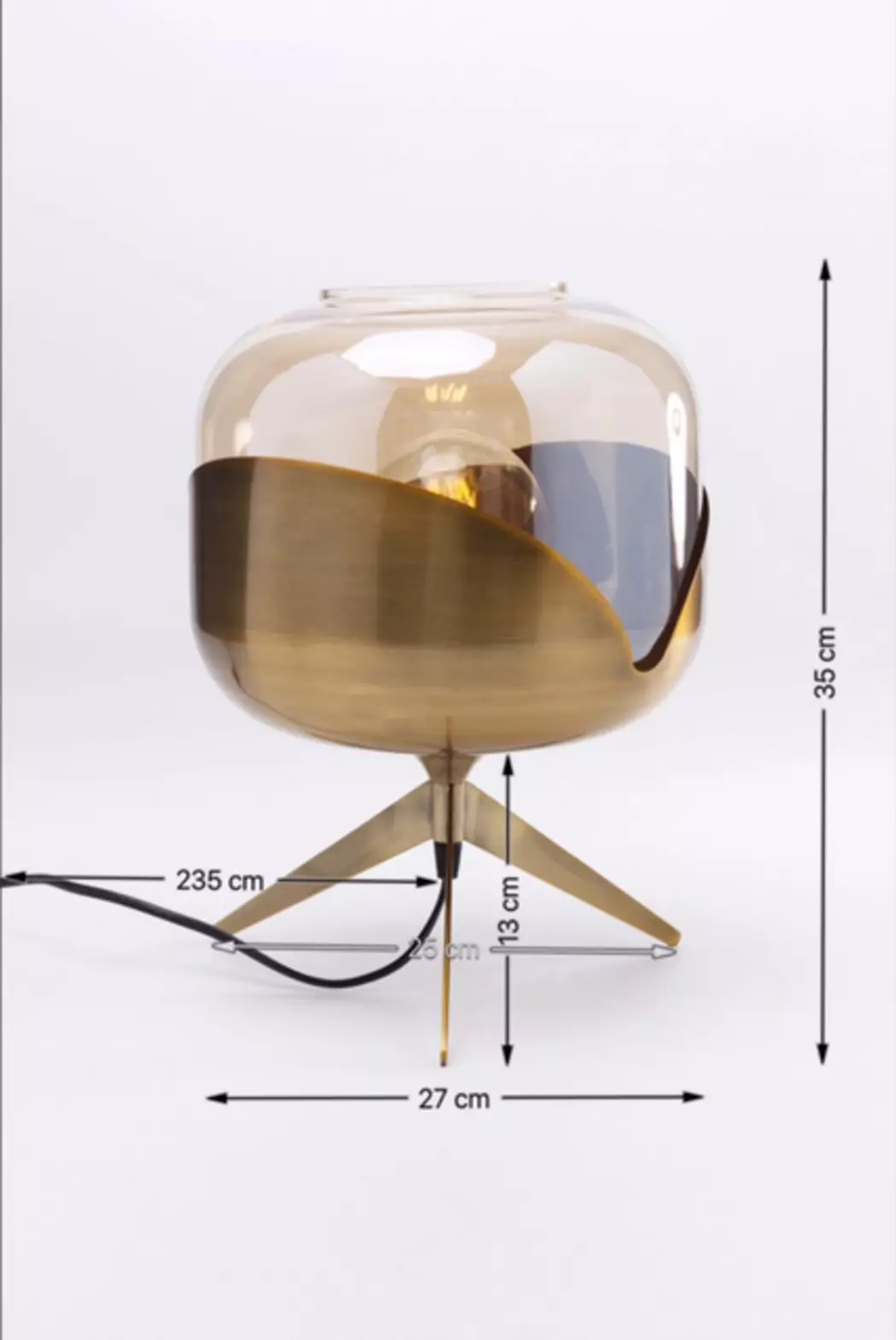 Tischleuchte Golden Goblet