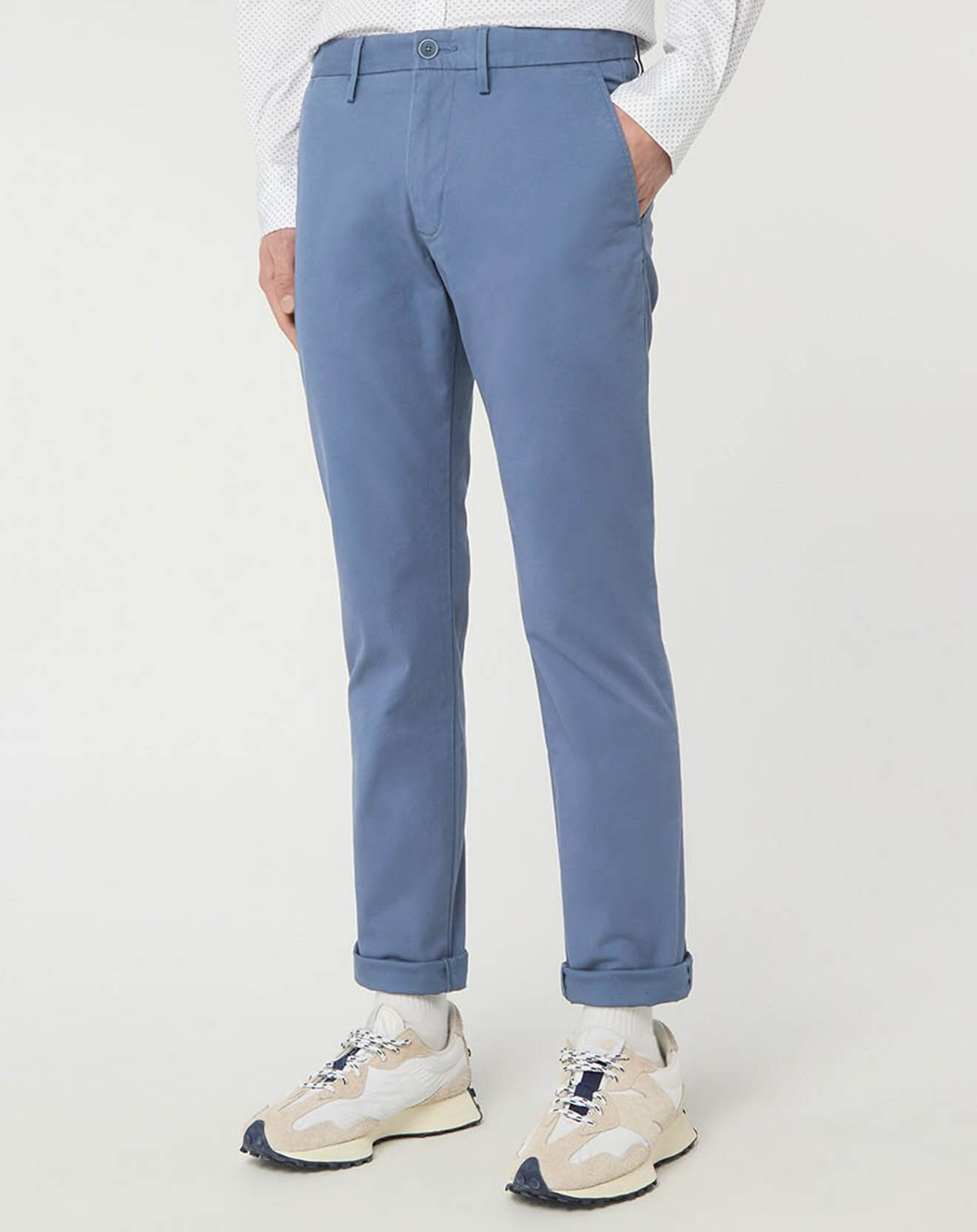 Tommy Hilfiger Pantalon chino Bleecker 1985 bleu