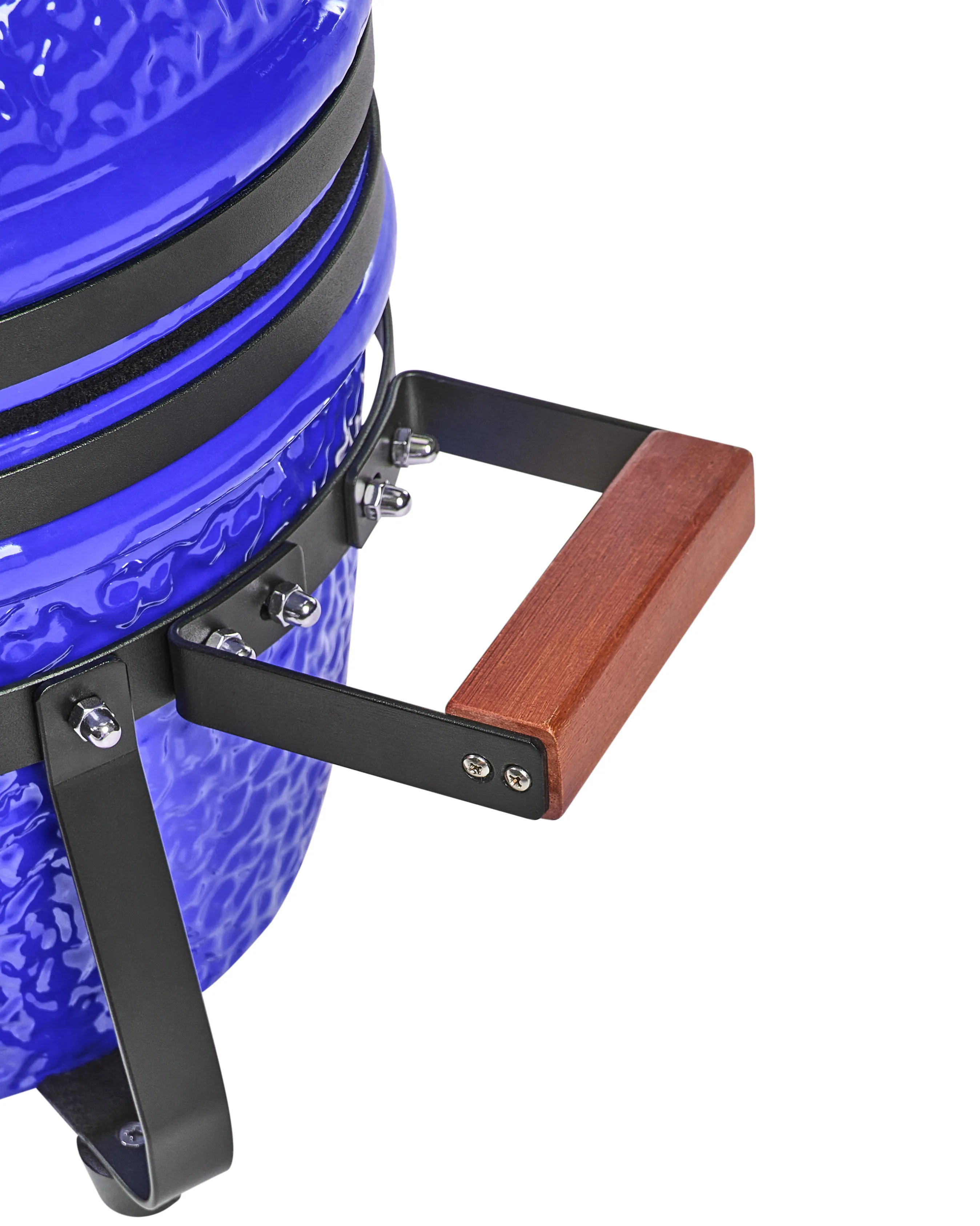 Mini houtskoolgrill KAMADO Keramiek Blauw