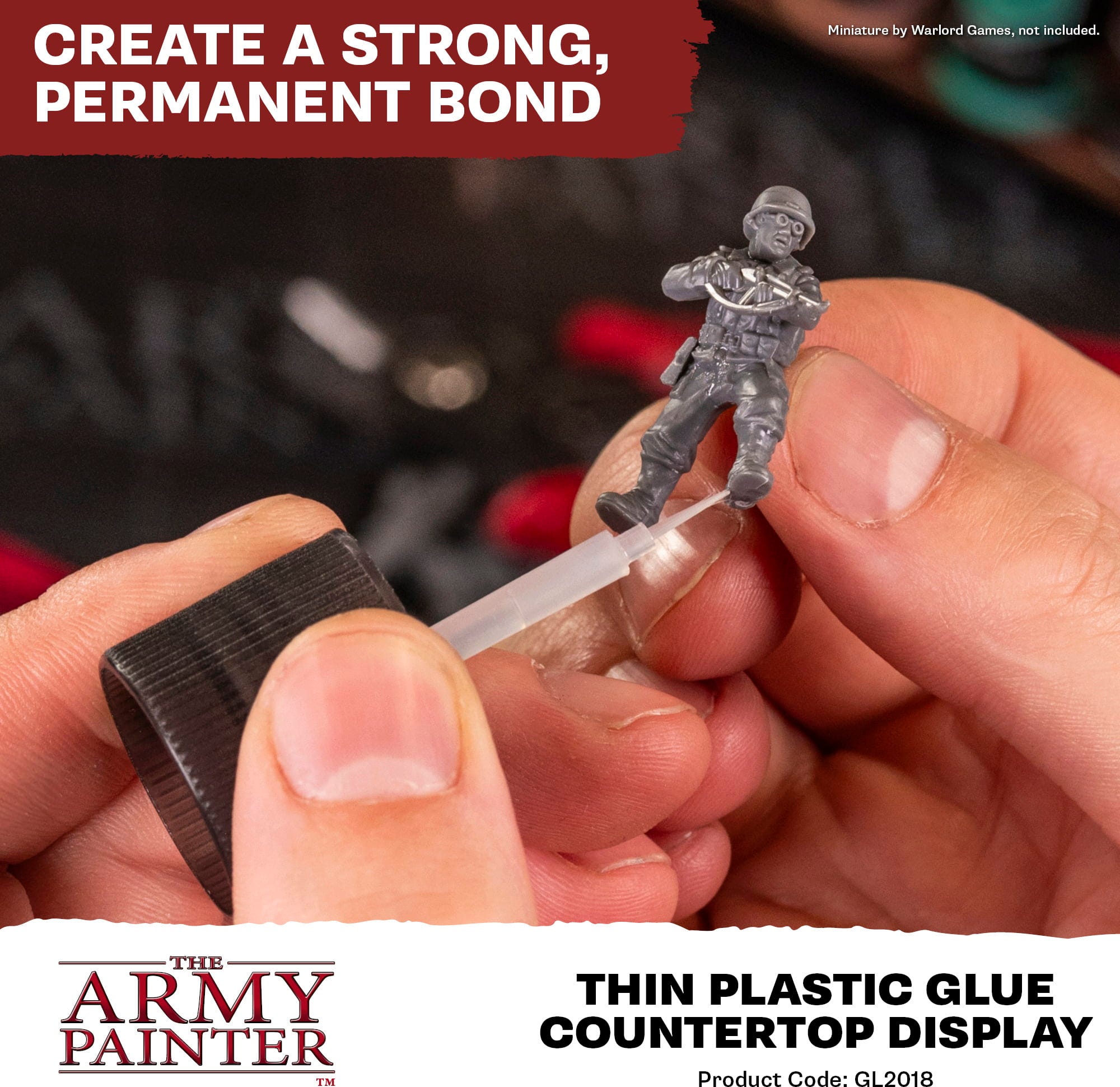 The Army Painter  Plastic Glue: Extra Thin Cement, 40 ml    Klebstoff für Verbindungen, die einfach halten müssen