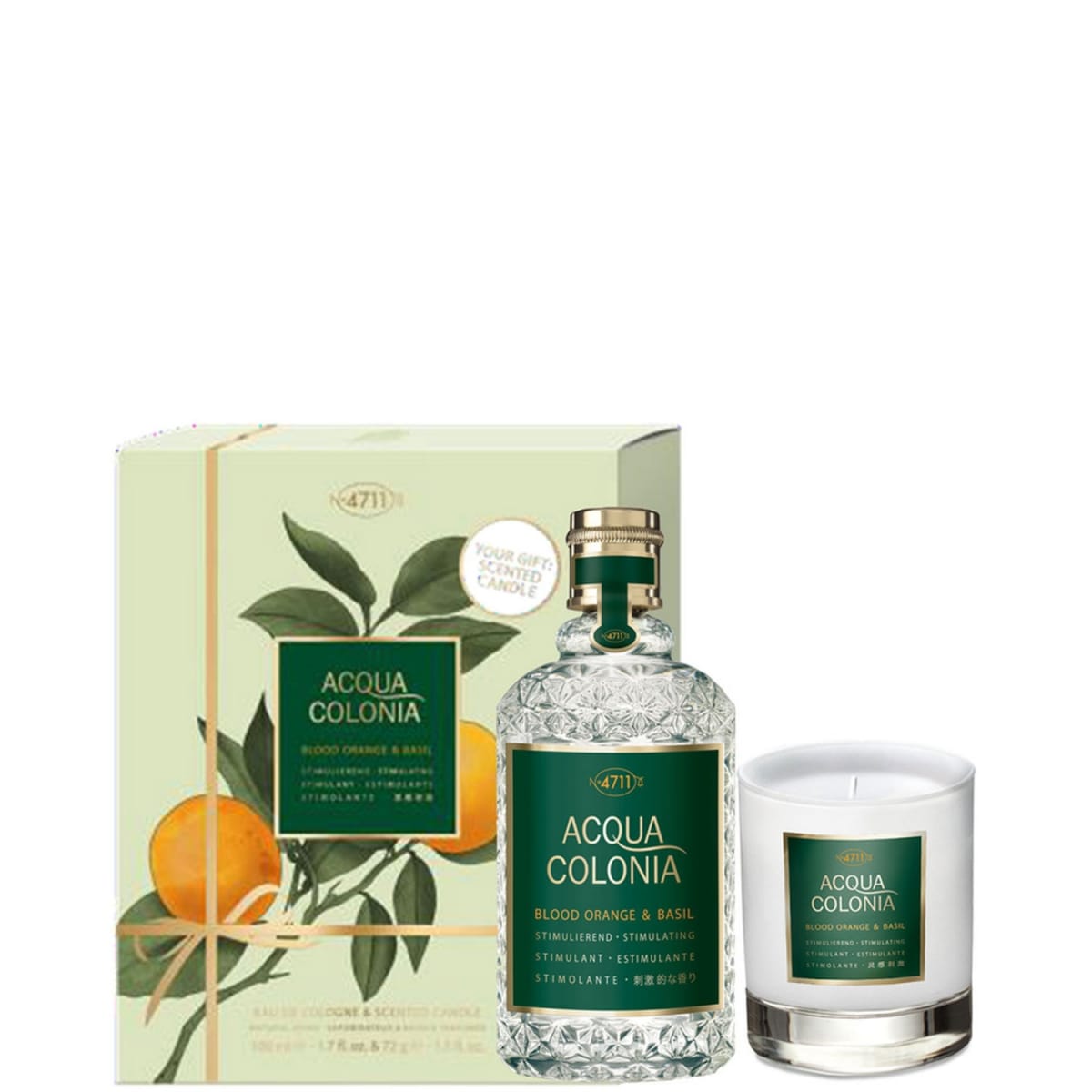 4711 Acqua Colonia Orange Sanguine &  Basilic Coffret Eau de Cologne